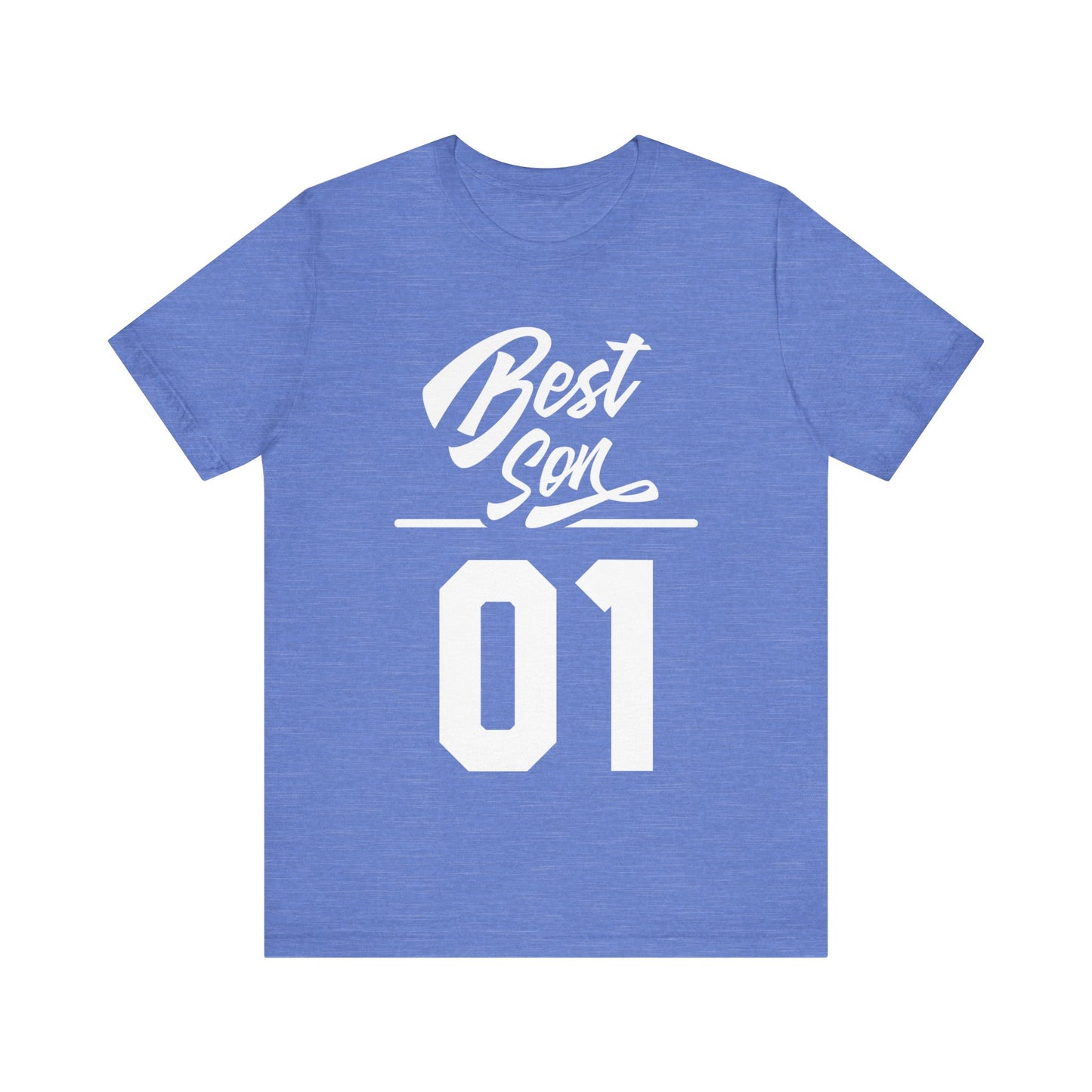 Best Son 01, Best Son Tee, Best Son T-shirt, Gift for Son, Dad to Son Gift, Unisex Jersey Short Sleeve Tee