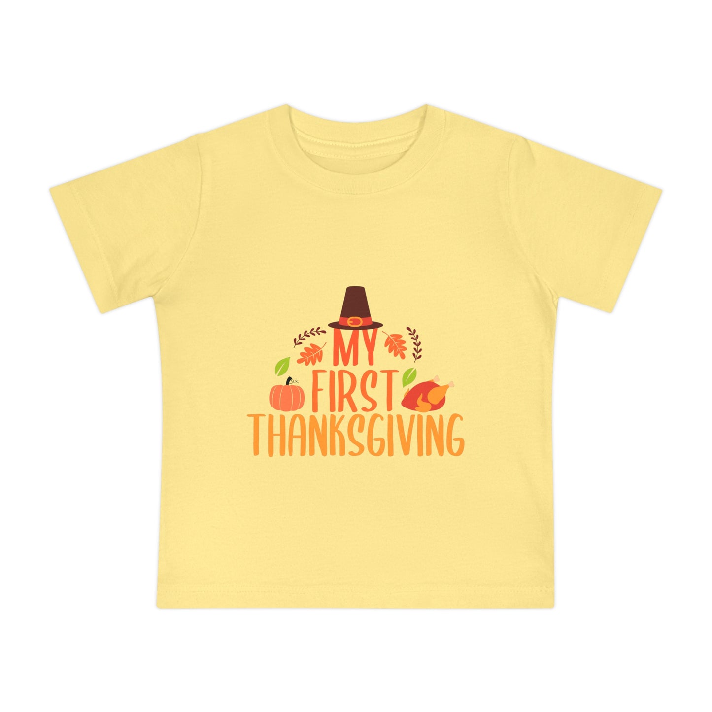 My First Thanksgiving Baby Short Sleeve T-Shirt