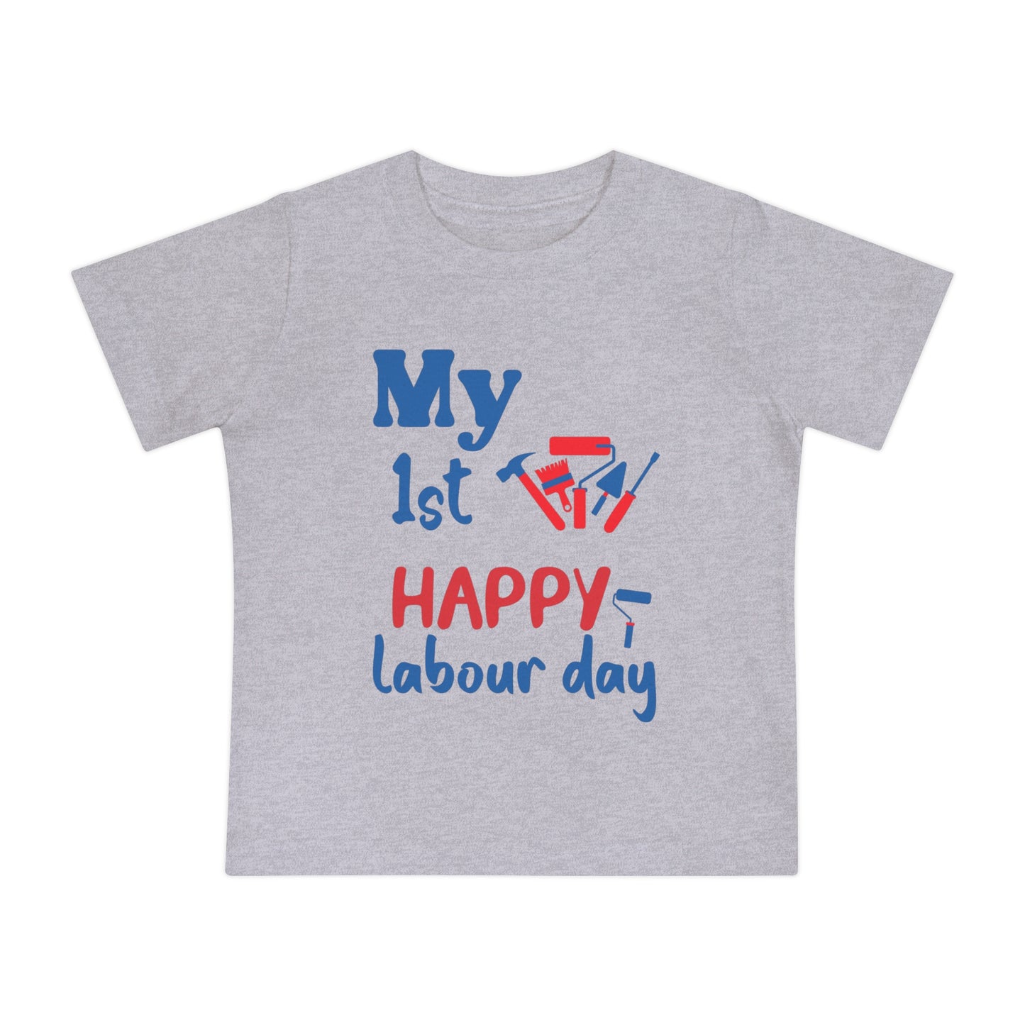 1st Labour Day Baby Short Sleeve T-Shirt