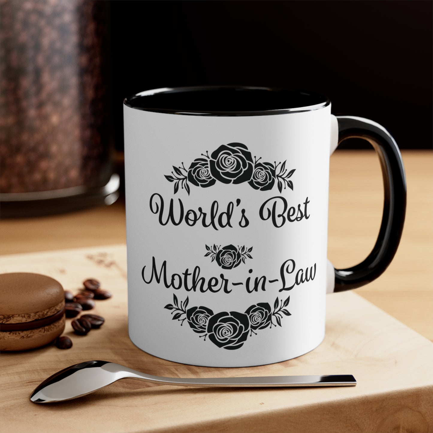 World's Best Mother-In-Law Accent Coffee Mug, 11oz