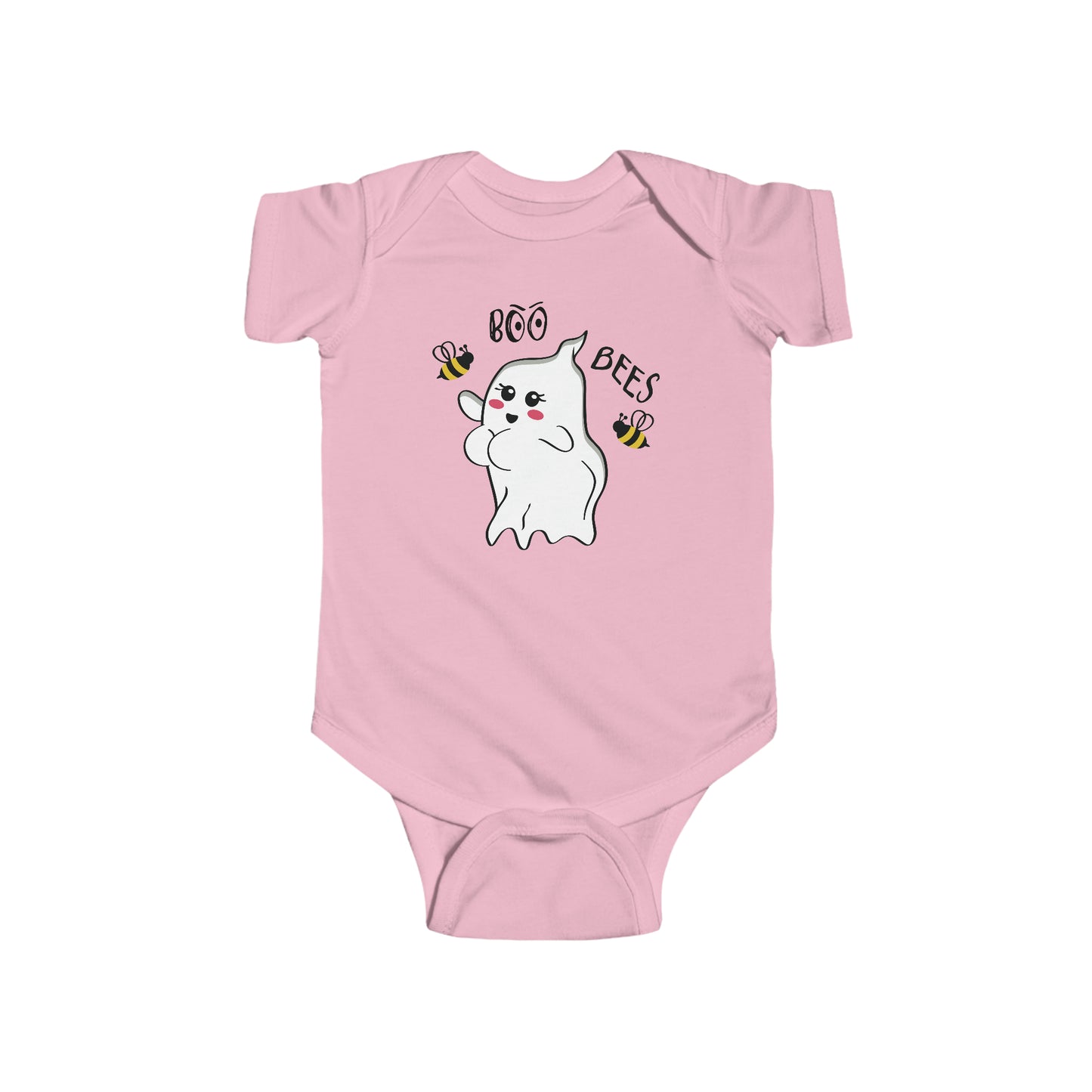 Boo Bees - Breast Cancer Awareness Halloween Bodysuit, Infant Fine Jersey Bodysuit