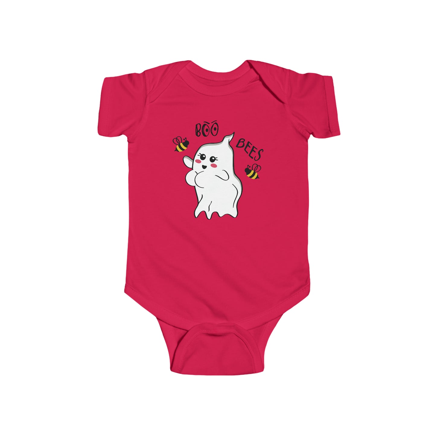 Boo Bees - Breast Cancer Awareness Halloween Bodysuit, Infant Fine Jersey Bodysuit