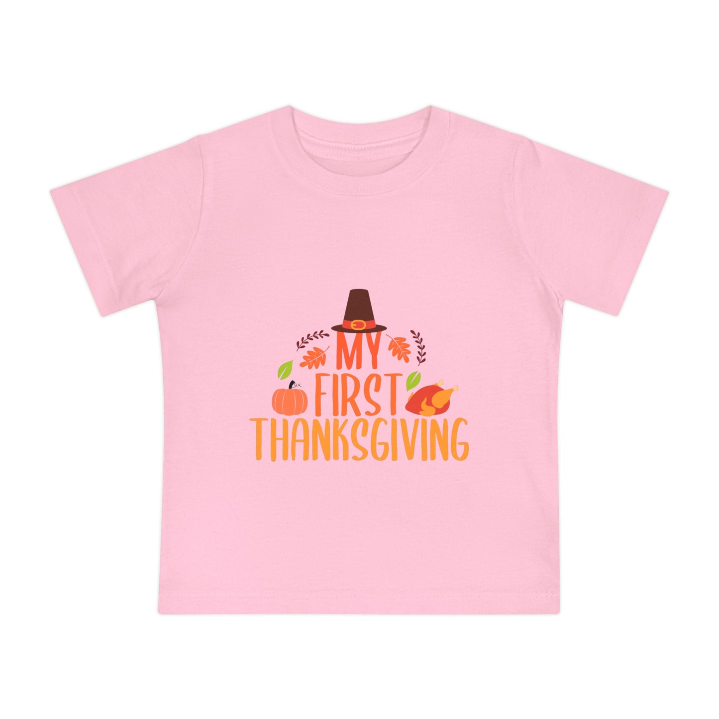 My First Thanksgiving Baby Short Sleeve T-Shirt