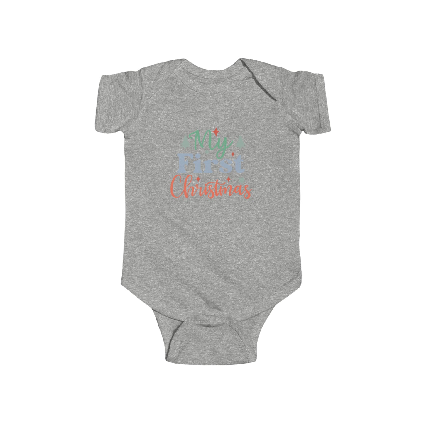 My First Christmas Infant Fine Jersey Bodysuit