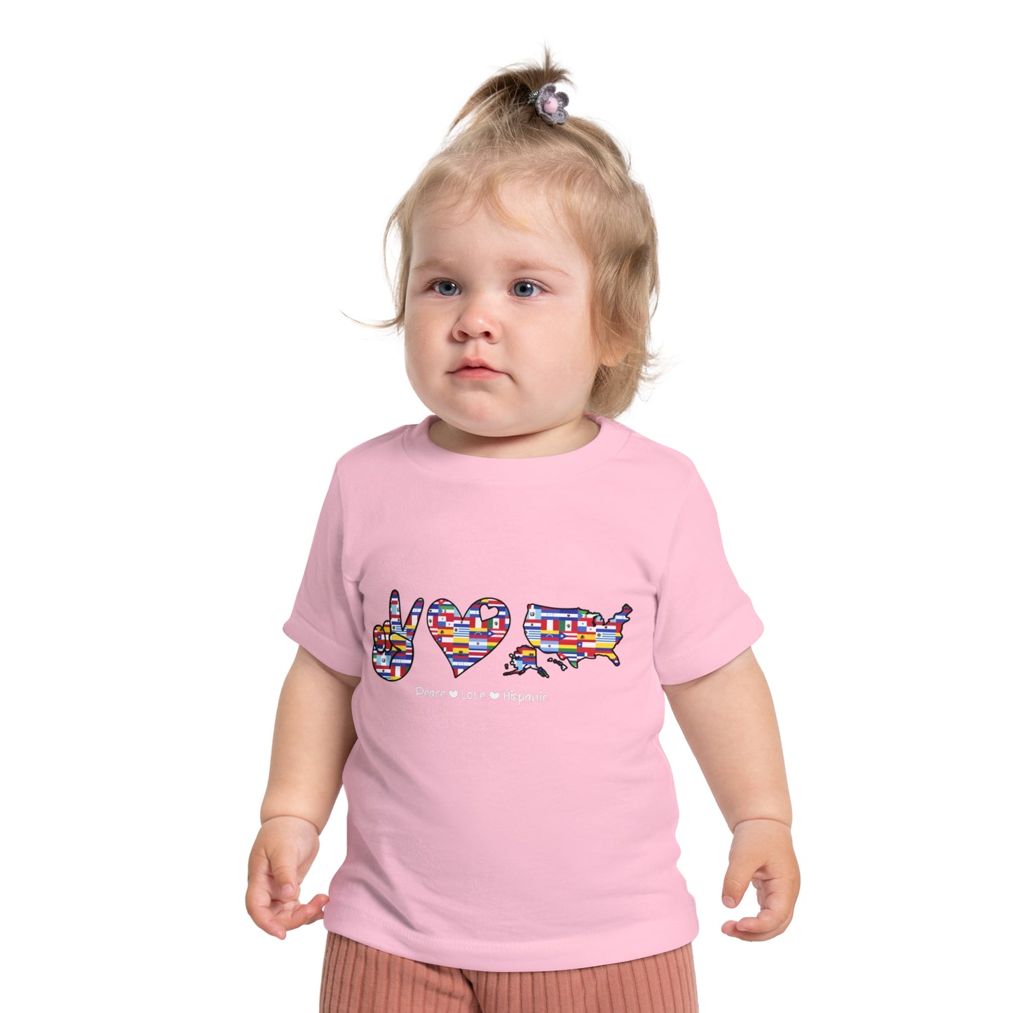 Hispanic Heritge Month Baby Short Sleeve T-Shirt