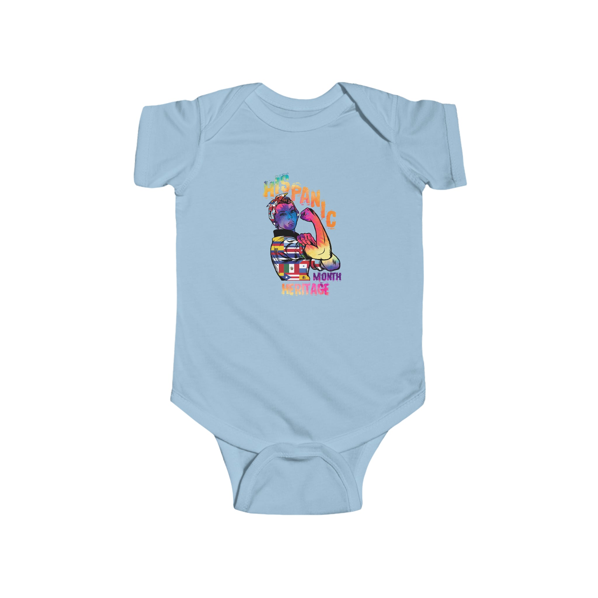 Strong Hispanic Woman - Hispanic Heritage Month Infant  Bodysuit