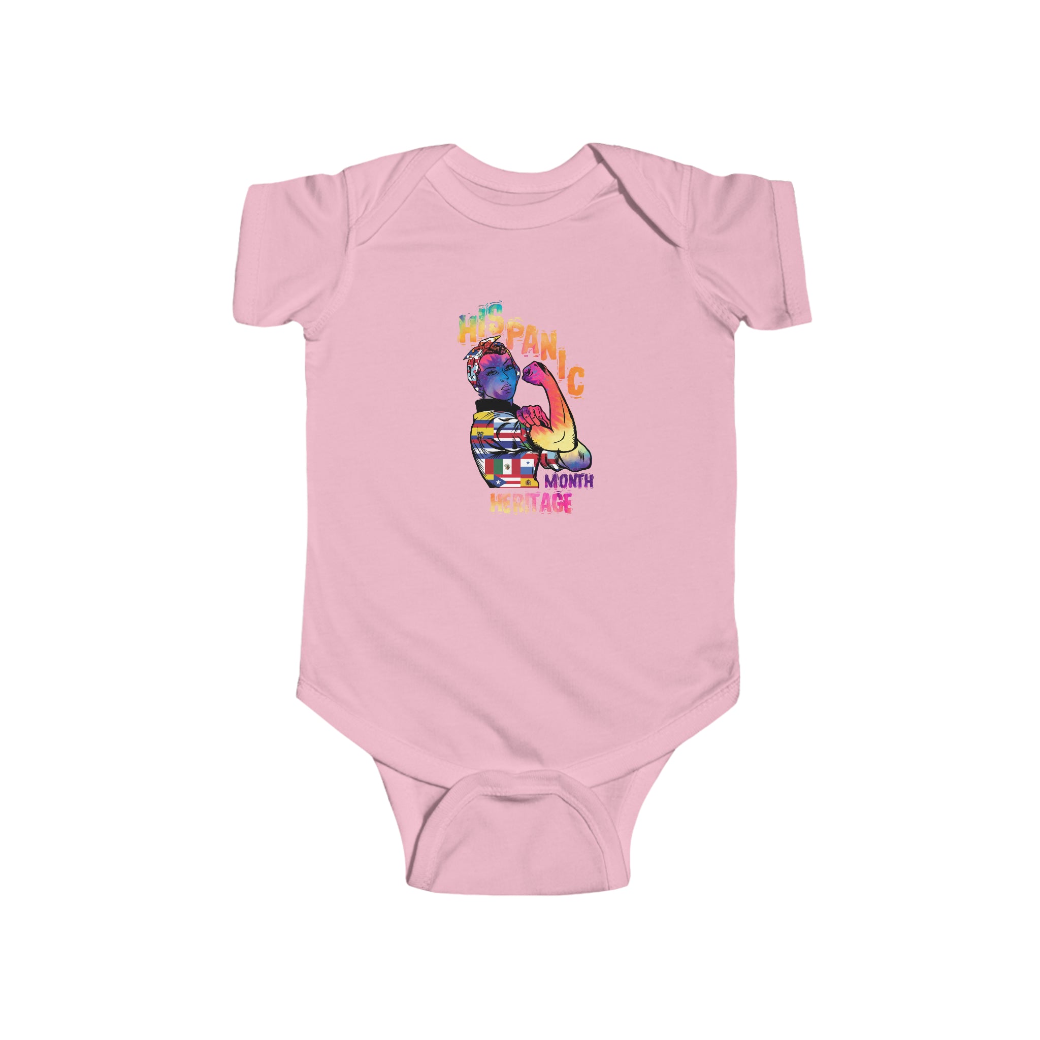 Strong Hispanic Woman - Hispanic Heritage Month Infant  Bodysuit