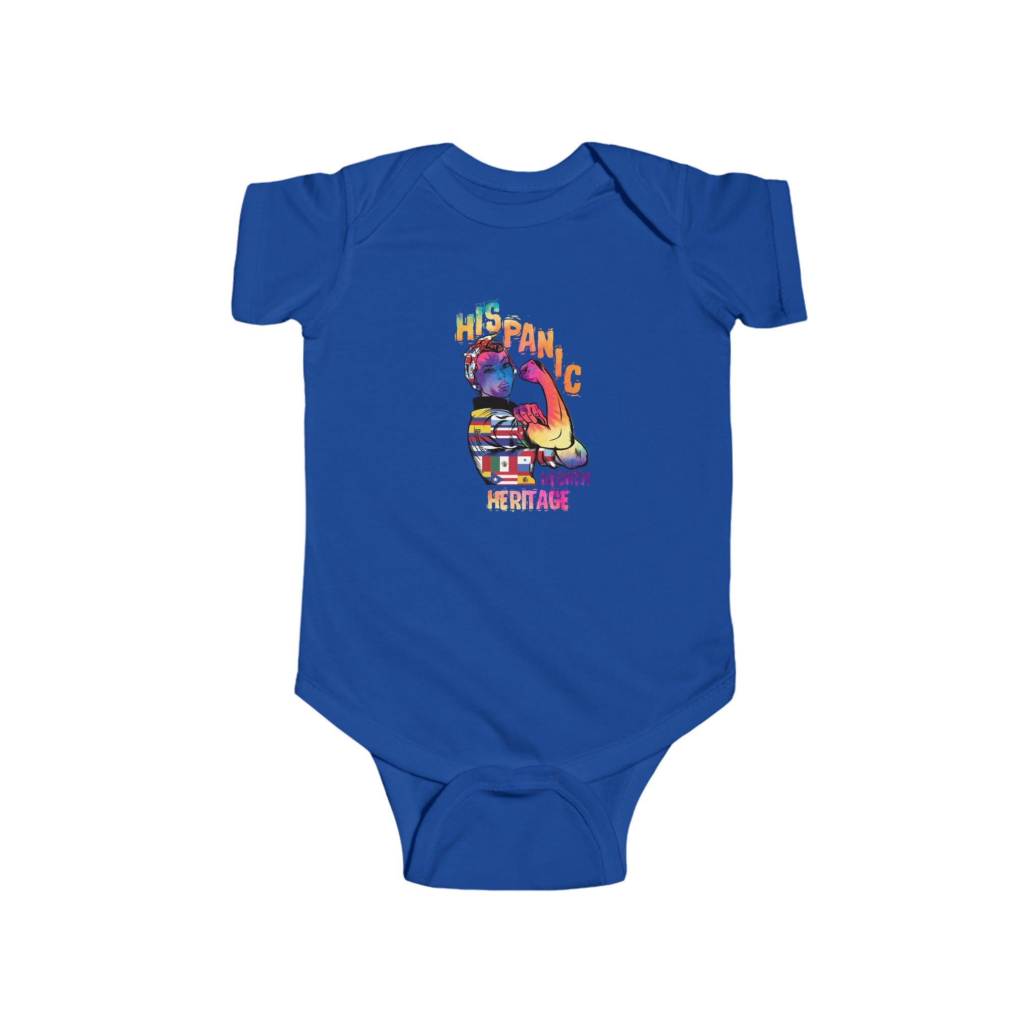 Strong Hispanic Woman - Hispanic Heritage Month Infant  Bodysuit