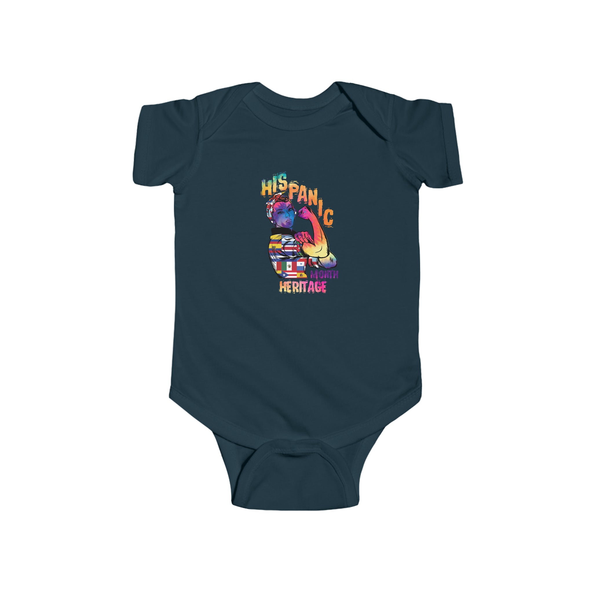 Strong Hispanic Woman - Hispanic Heritage Month Infant  Bodysuit