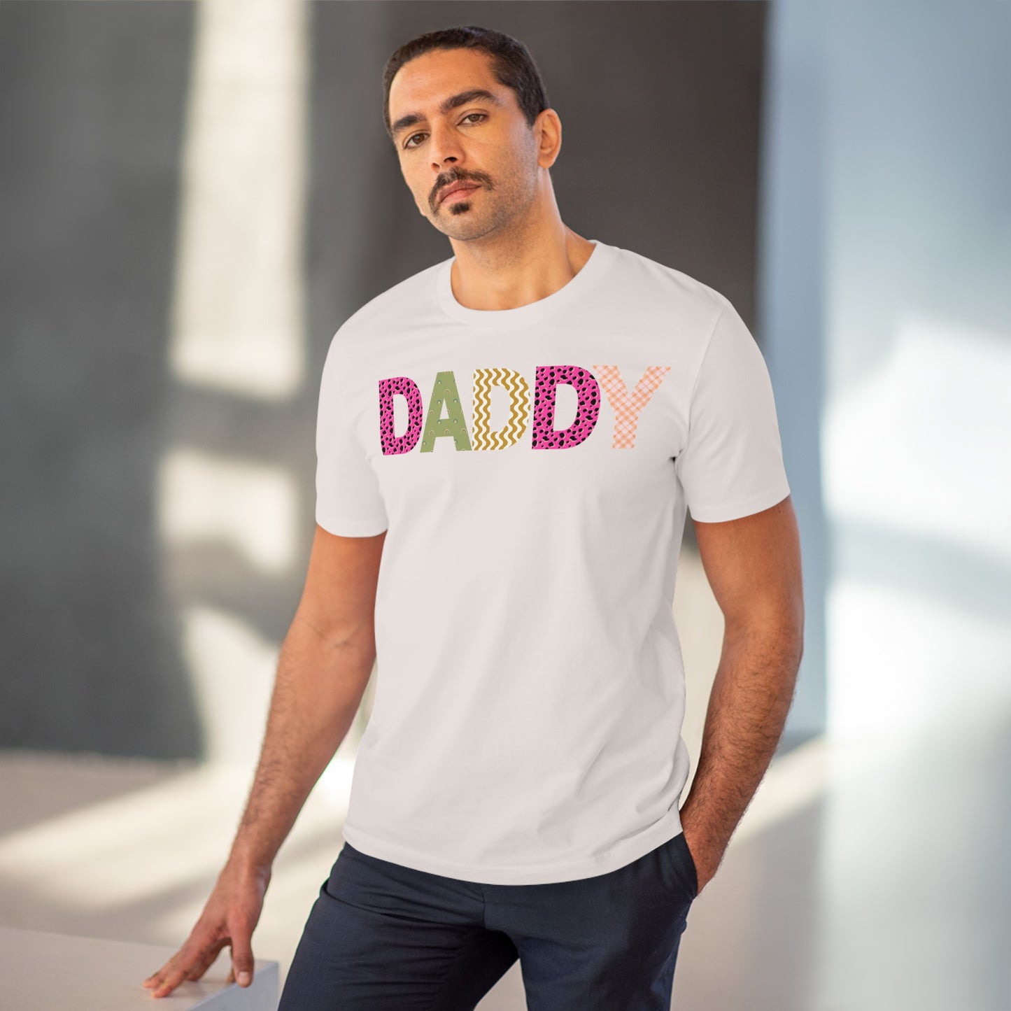 Daddy, Daddy T-shirt, Daddy Tee, Daddy & Me Tee, Organic Creator T-shirt - Unisex