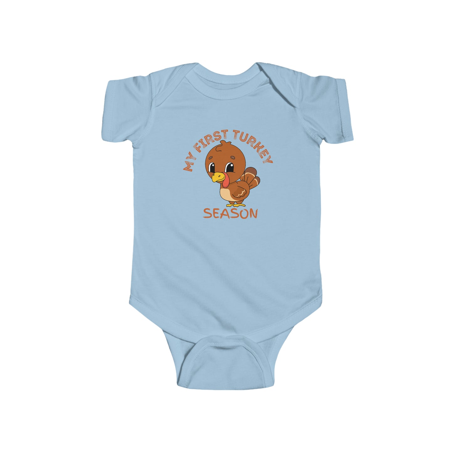 My First Turkey Season Infant Fine Jersey Bodysuit