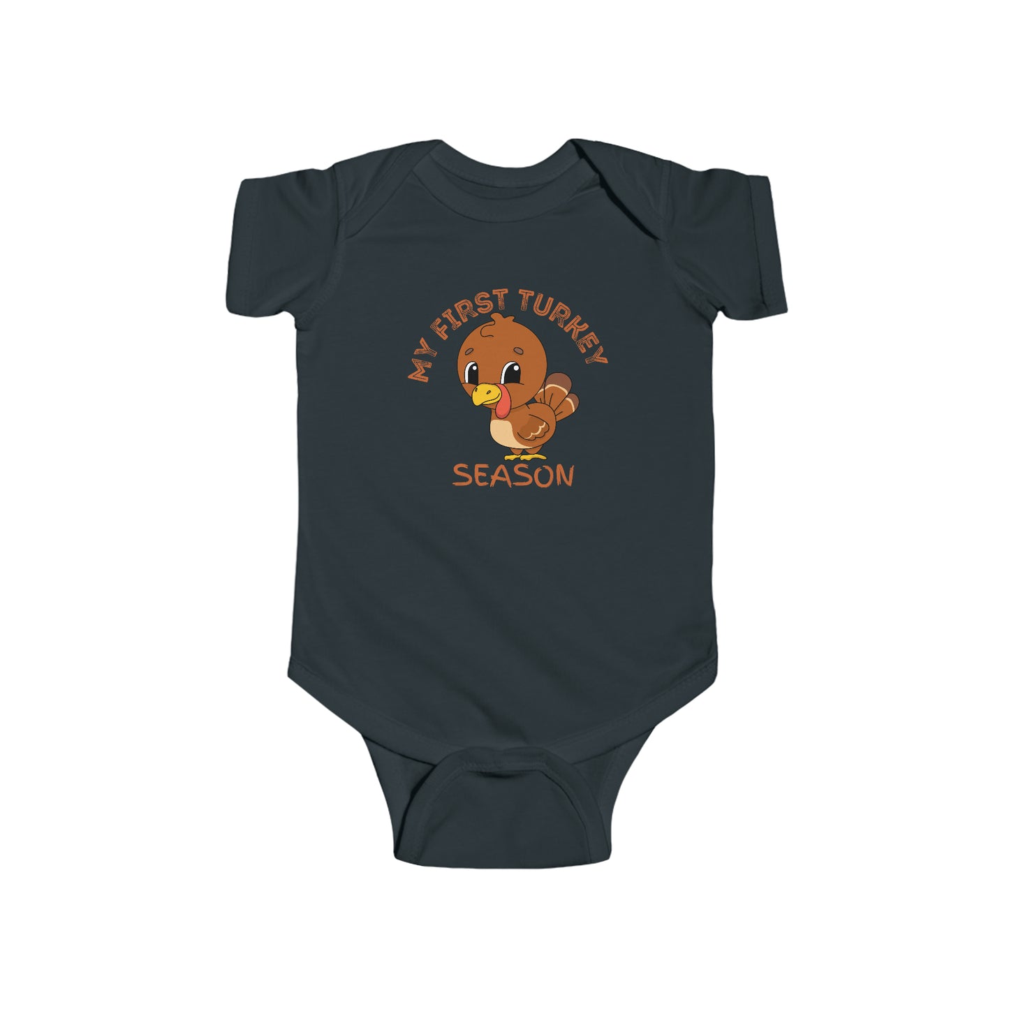 My First Turkey Season Infant Fine Jersey Bodysuit