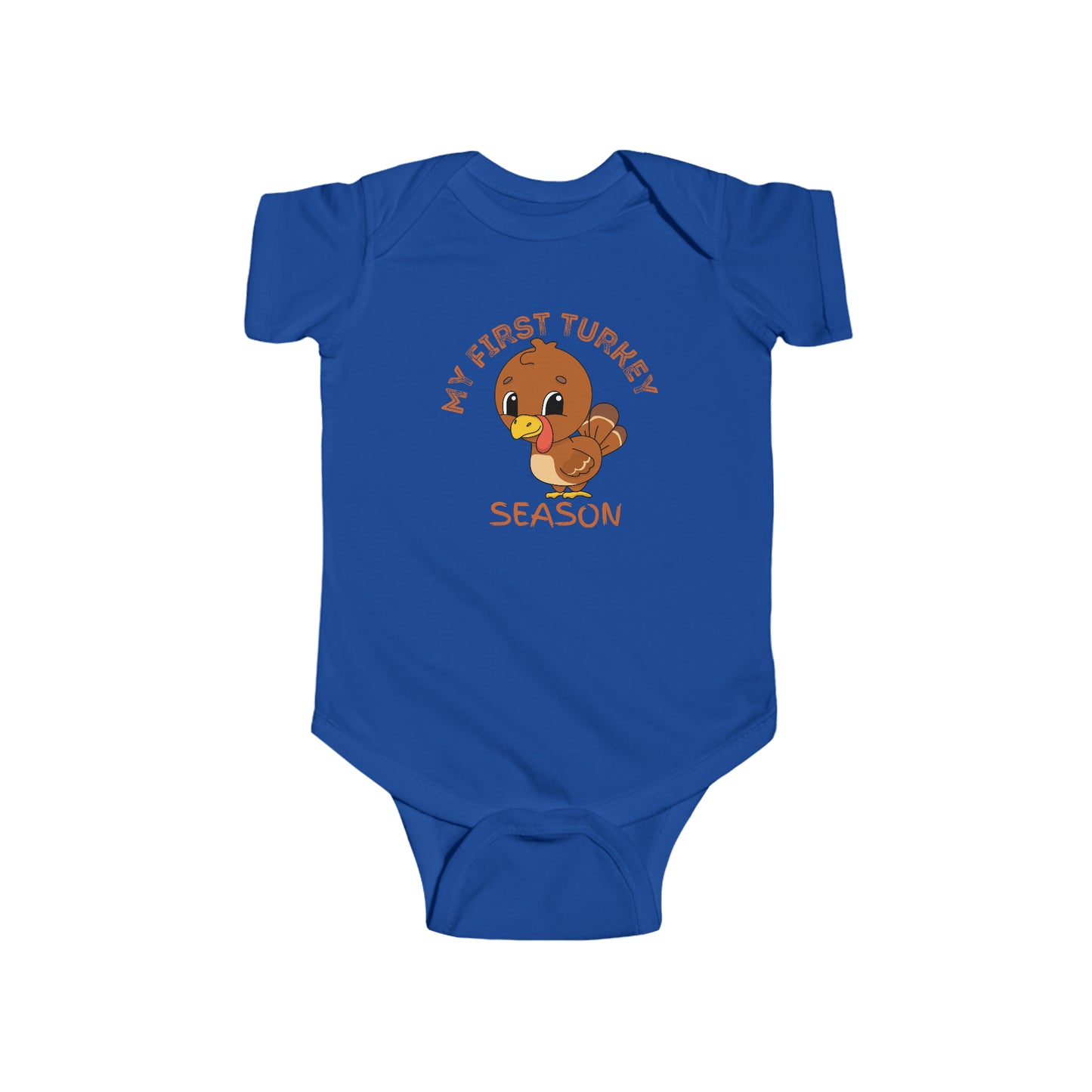 My First Turkey Season Infant Fine Jersey Bodysuit