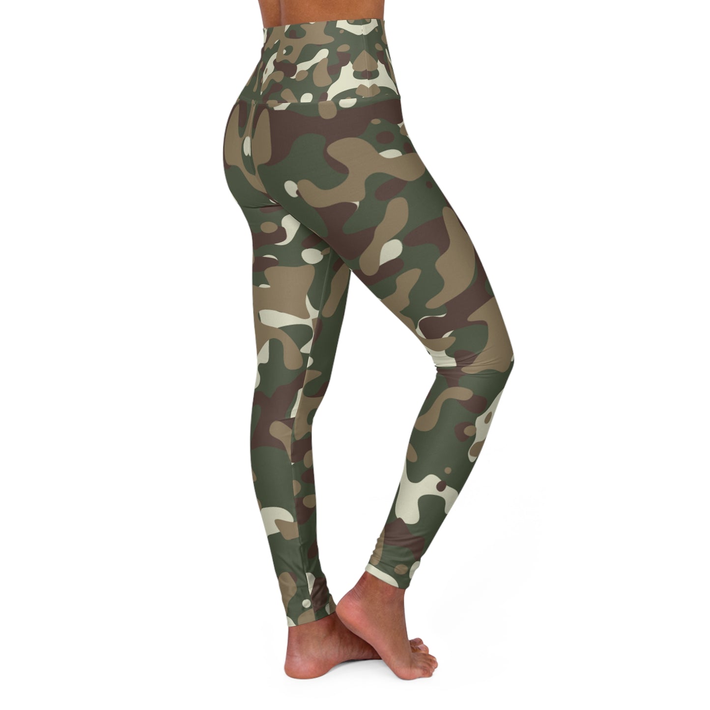 Camouflage High Waisted Yoga Leggings