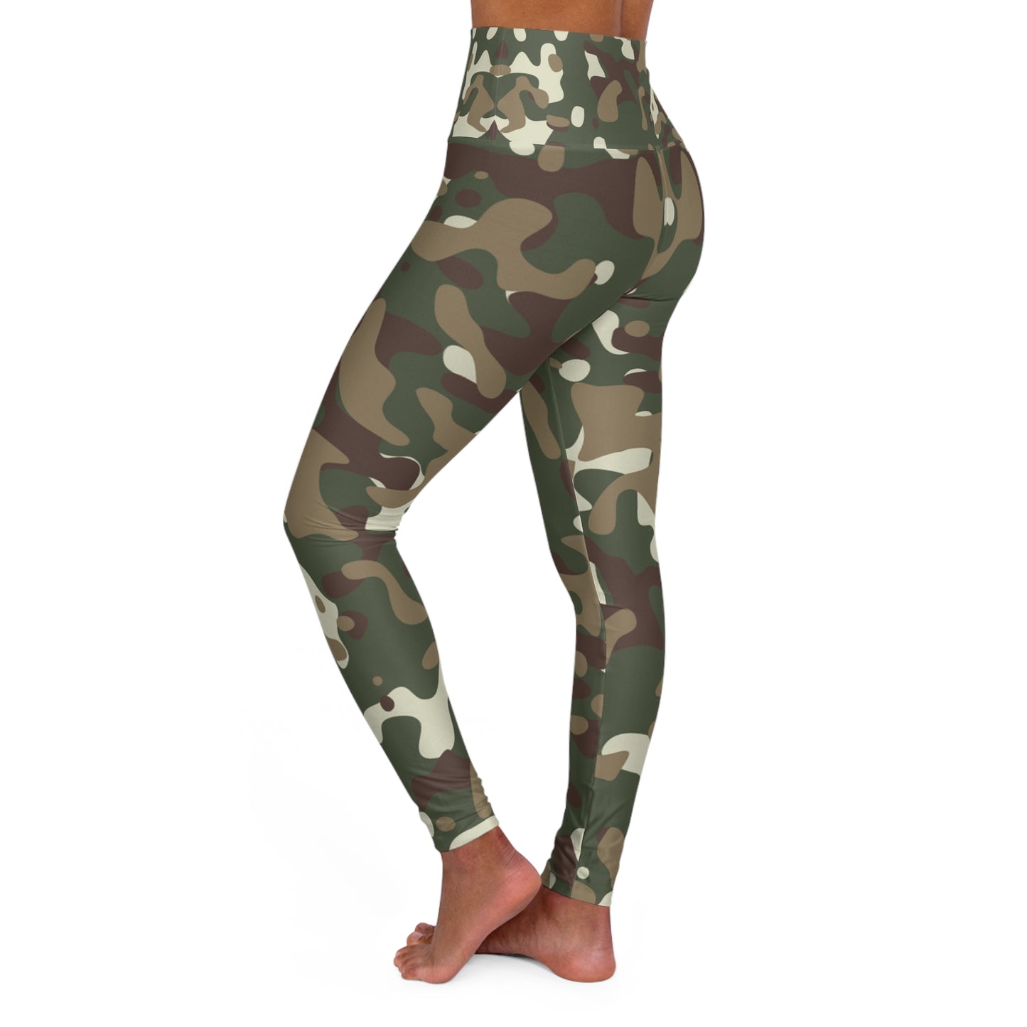 Camouflage High Waisted Yoga Leggings