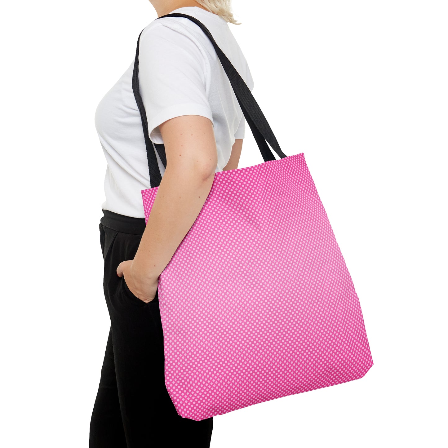 Pink Breast Cancer Awareness Tote Bag