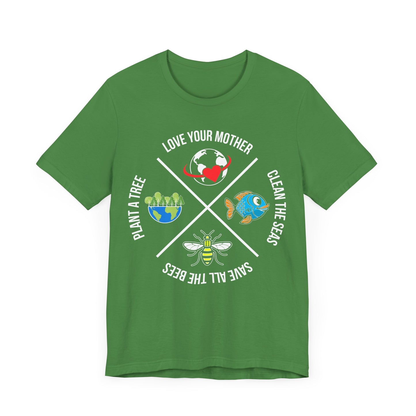 Plant A Tree Shirt, Clean The Seas Tee, Save The Bees Shirt, Love Your Mother T-Shirt, Earth Day Shirt, Earth Day Gift, Save The Planet Tee, Unisex Tee