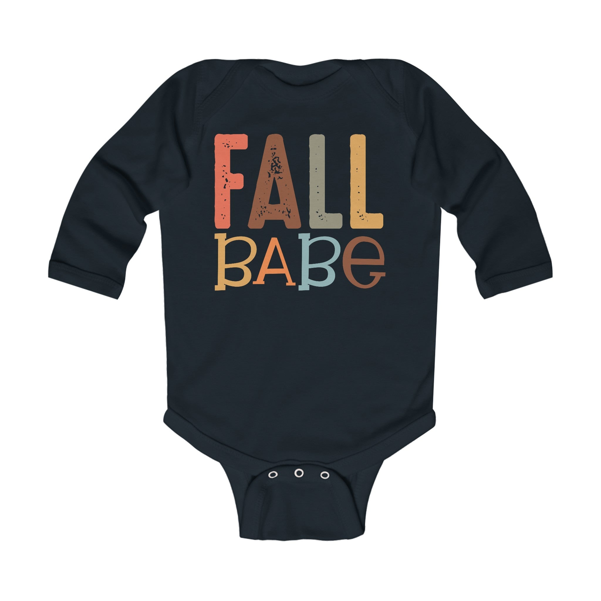 Fall Babe Infant Long Sleeve Bodysuit Onesie