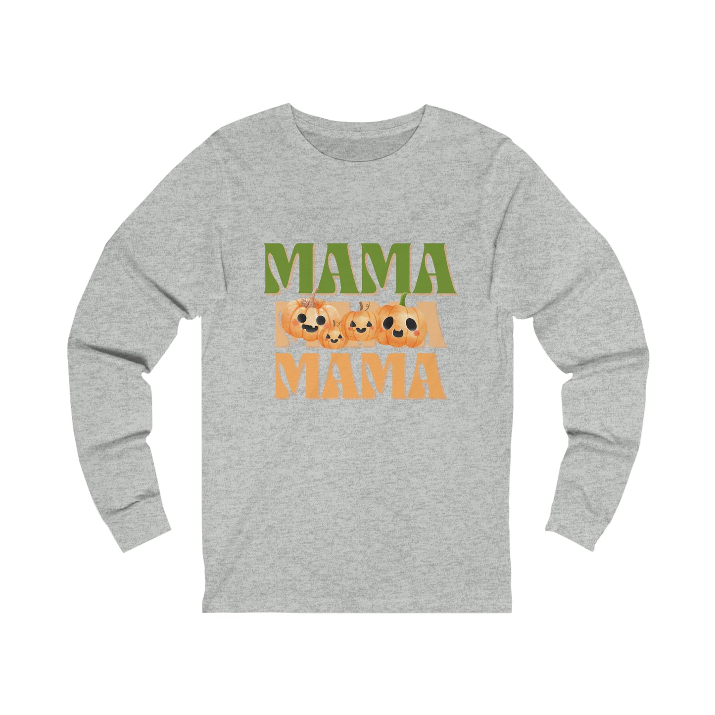 Mama Pumpkin Unisex Jersey Long Sleeve Tee