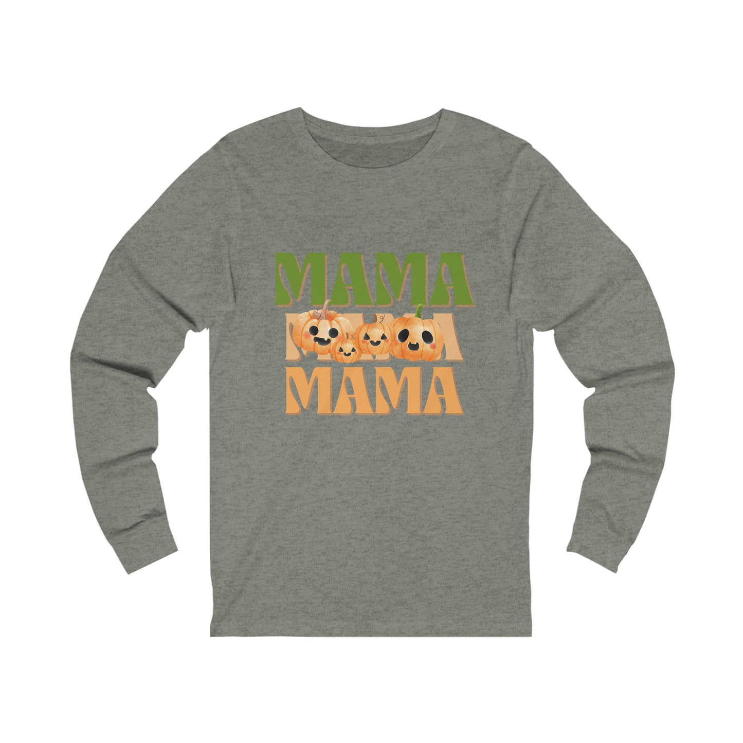 Mama Pumpkin Unisex Jersey Long Sleeve Tee