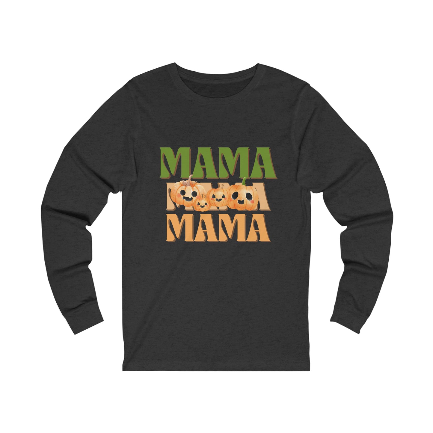 Mama Pumpkin Unisex Jersey Long Sleeve Tee