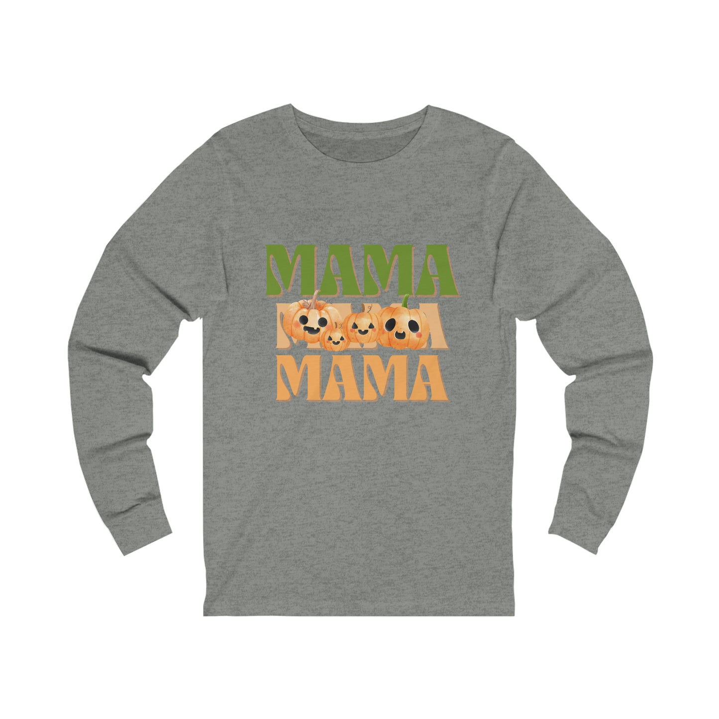 Mama Pumpkin Unisex Jersey Long Sleeve Tee