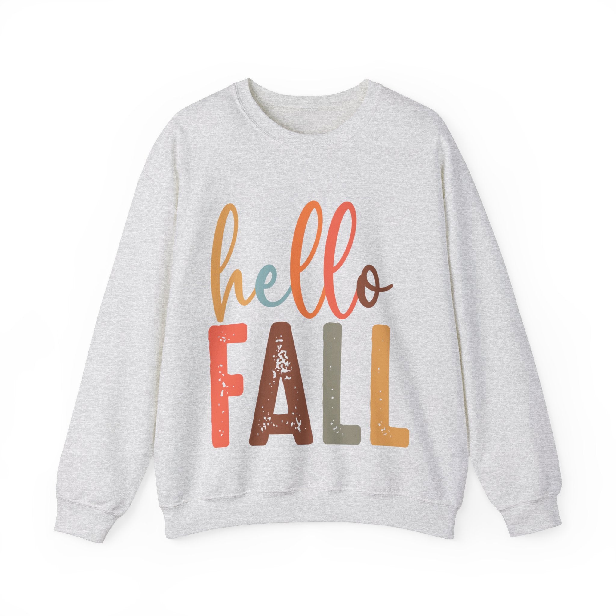 Hello Fall, Hellow Fall Sweatshirt,  Unisex Heavy Blend™ Crewneck Sweatshirt