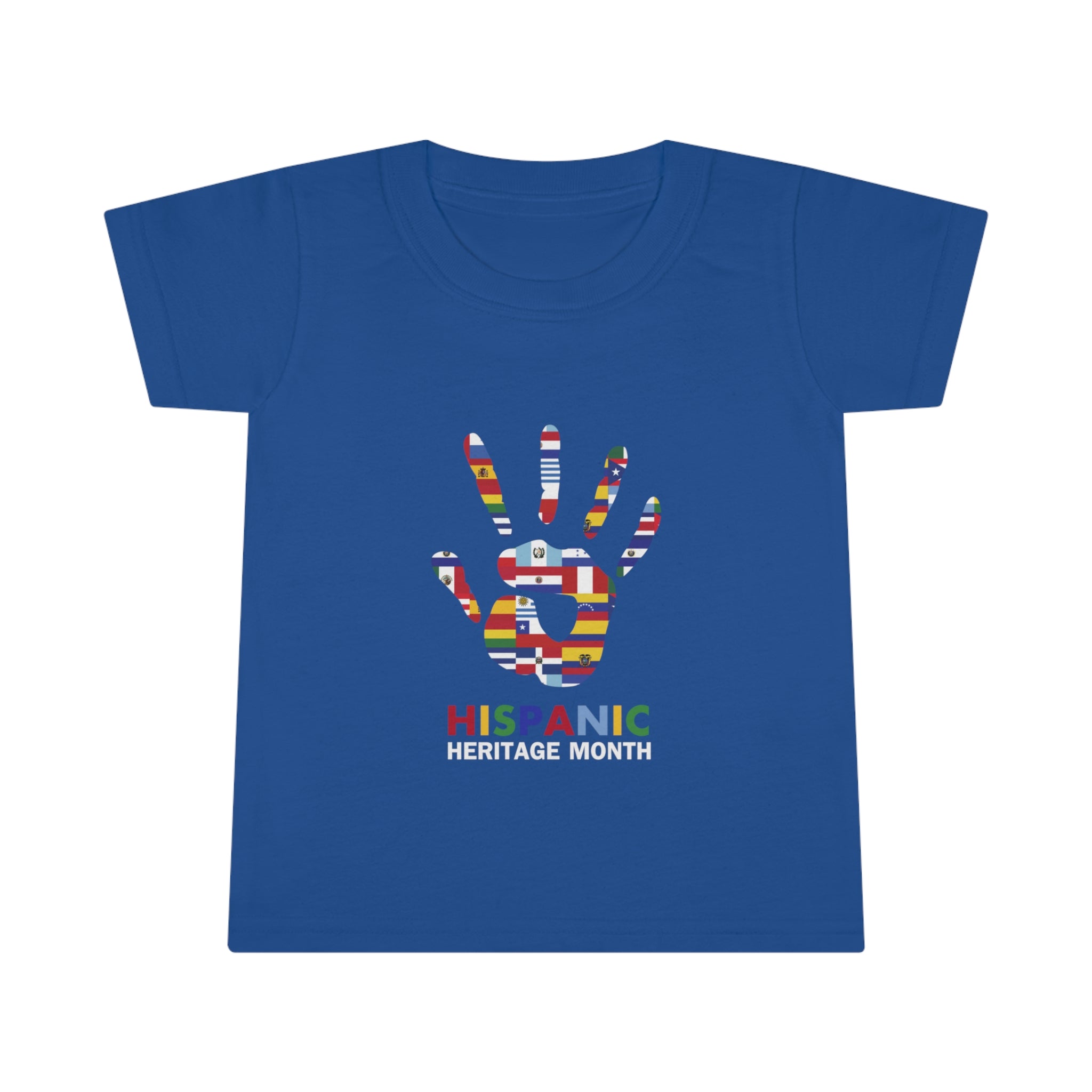 Flag Handprint - Hispanic Heritage Month Toddler T-shirt