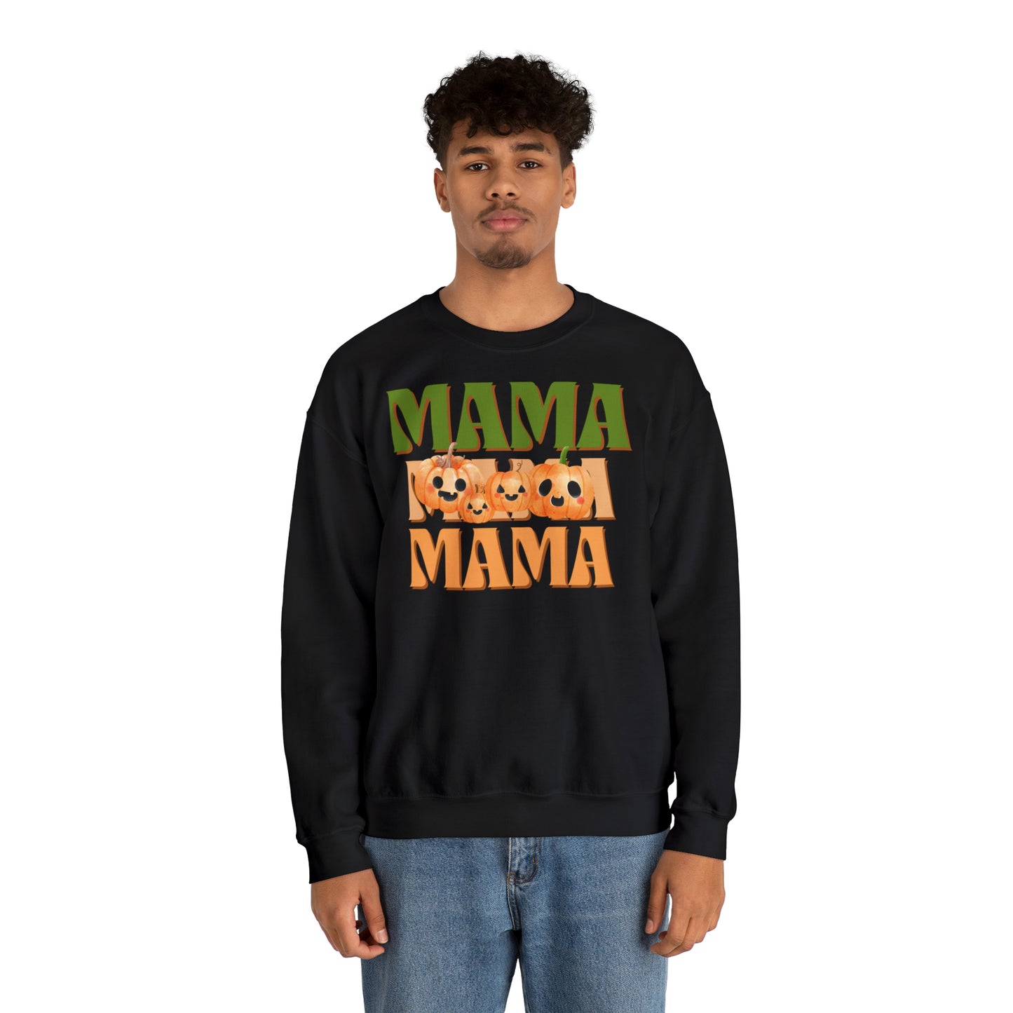 Mama Pumpkin Unisex Heavy Blend™ Crewneck Sweatshirt