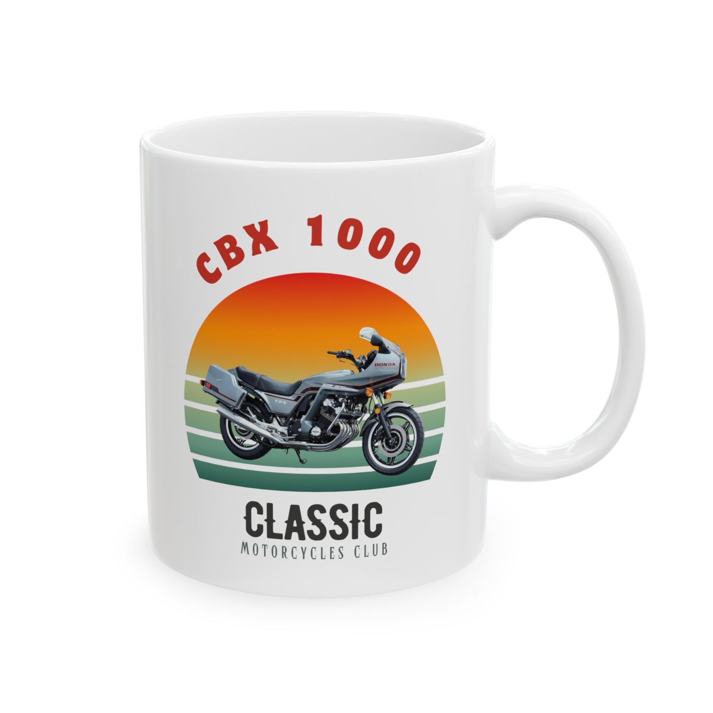 Honda CBX1000, Classic Motorbike Club, Honda CBX Mug, Honda Mug, Honda Bikes, Honda CBX 1000 Mug, Ceramic Mug, Honda Mug 11oz