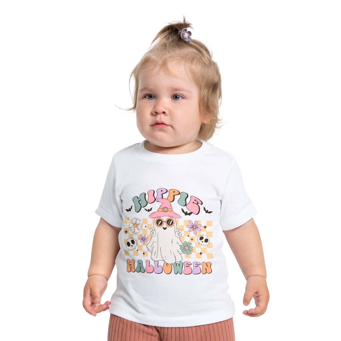 Hippie Halloween Baby Short Sleeve T-Shirt