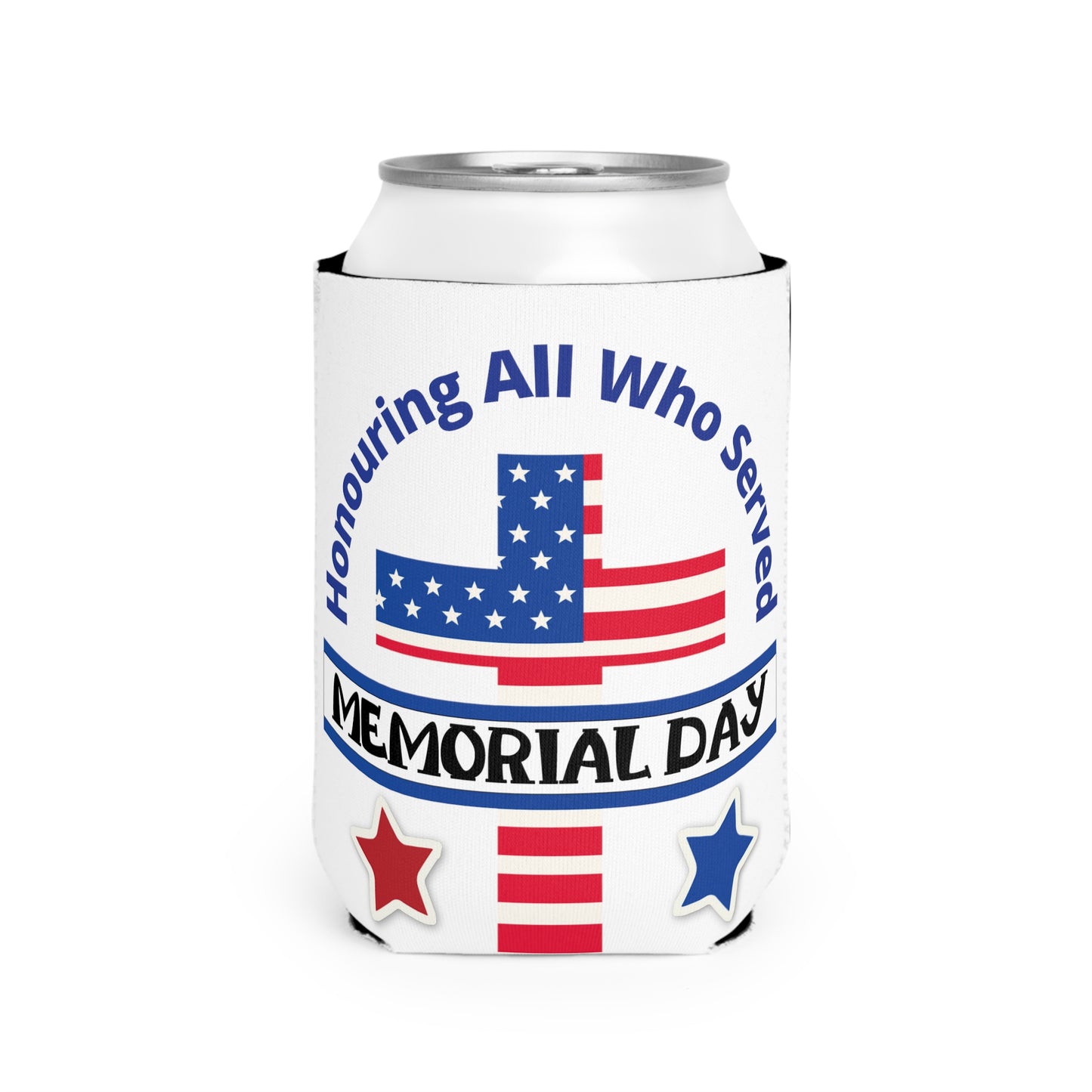 Memorial Day Can Cooler Sleeve