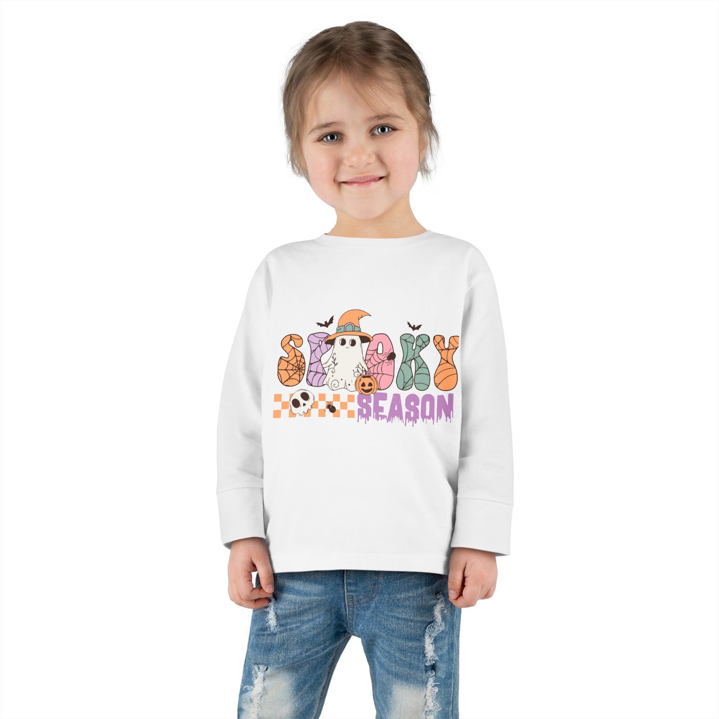 Spooky Season Toddler Long Sleeve Tee