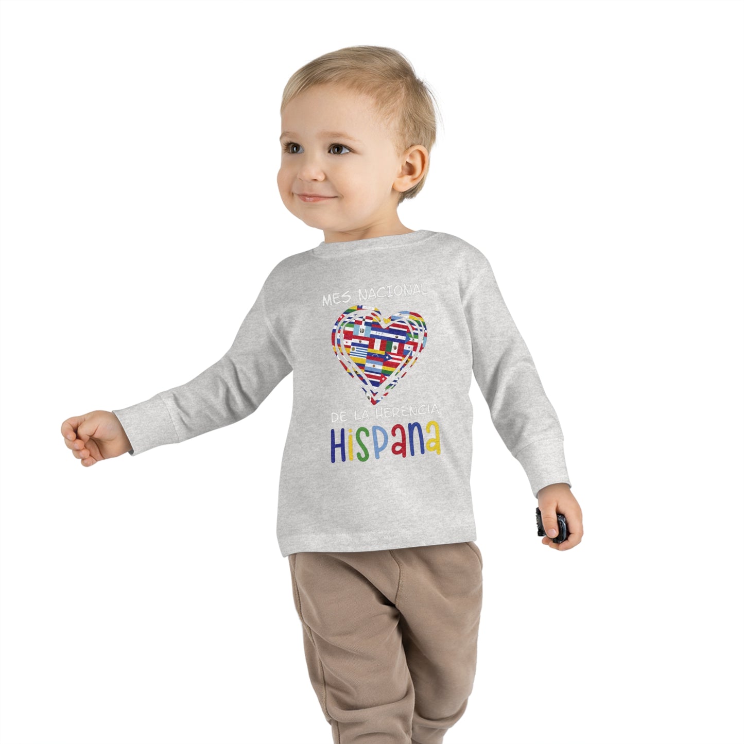 Hispanic Heritage Month Toddler Long Sleeve Tee