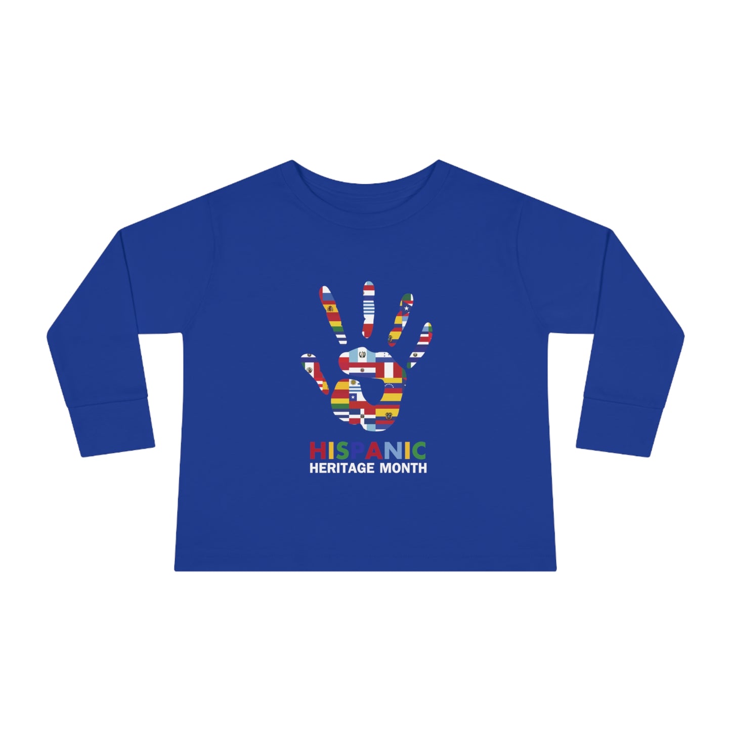 Hispanic Heritage Month Toddler Long Sleeve Tee