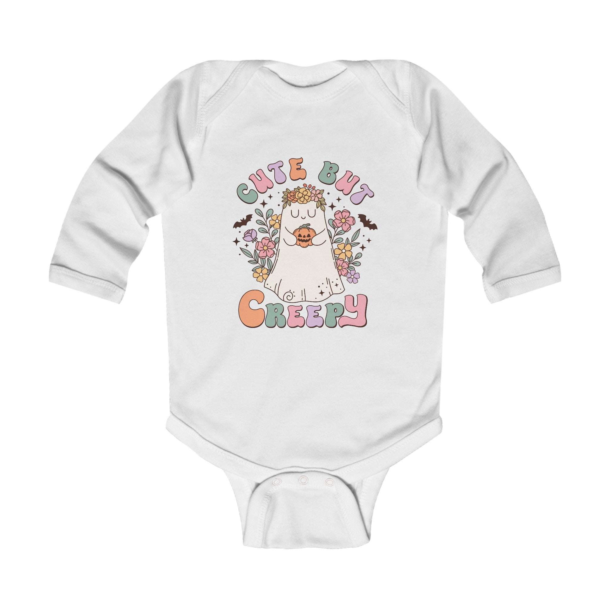 Cute But Creepy  Infant Long Sleeve Bodysuit