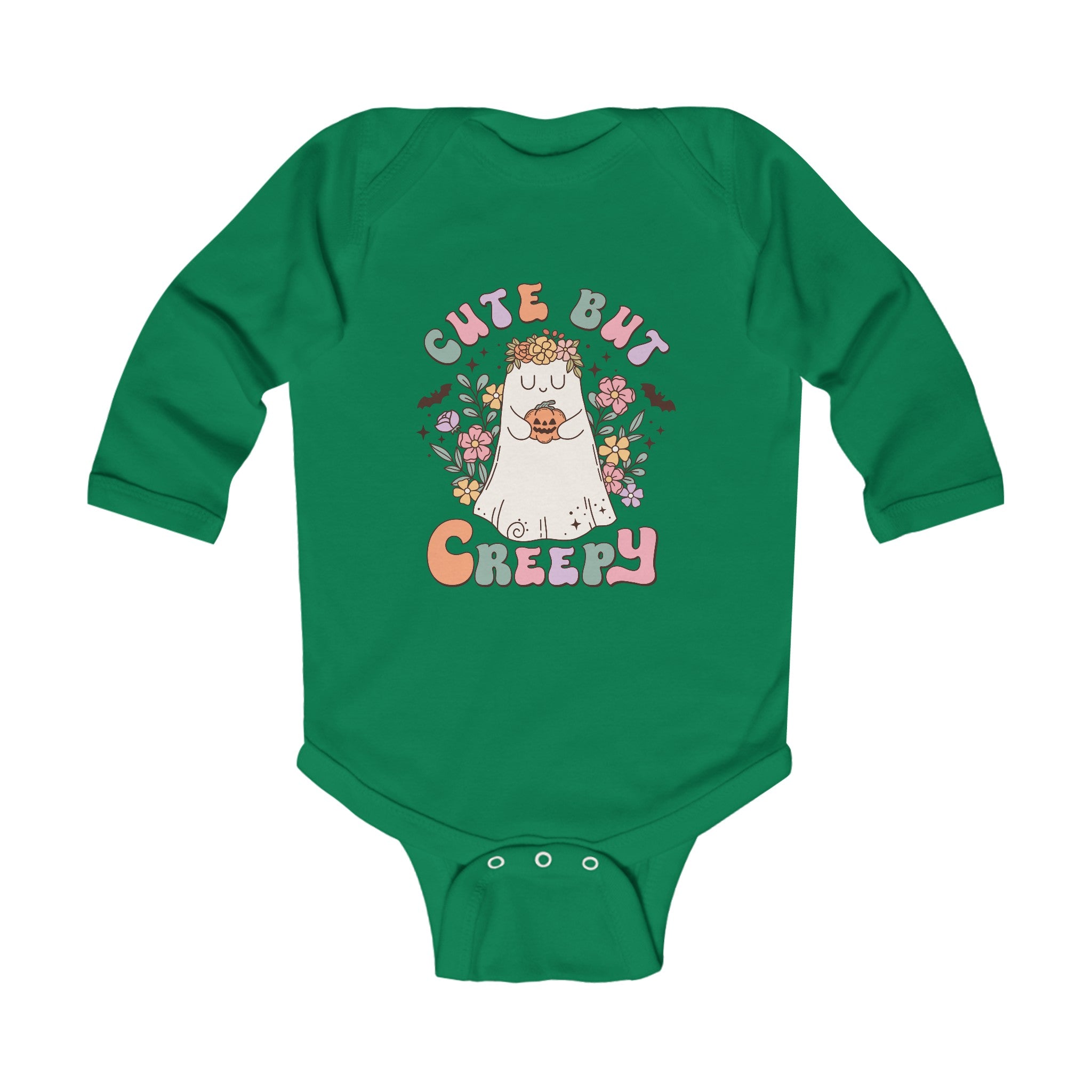 Cute But Creepy  Infant Long Sleeve Bodysuit
