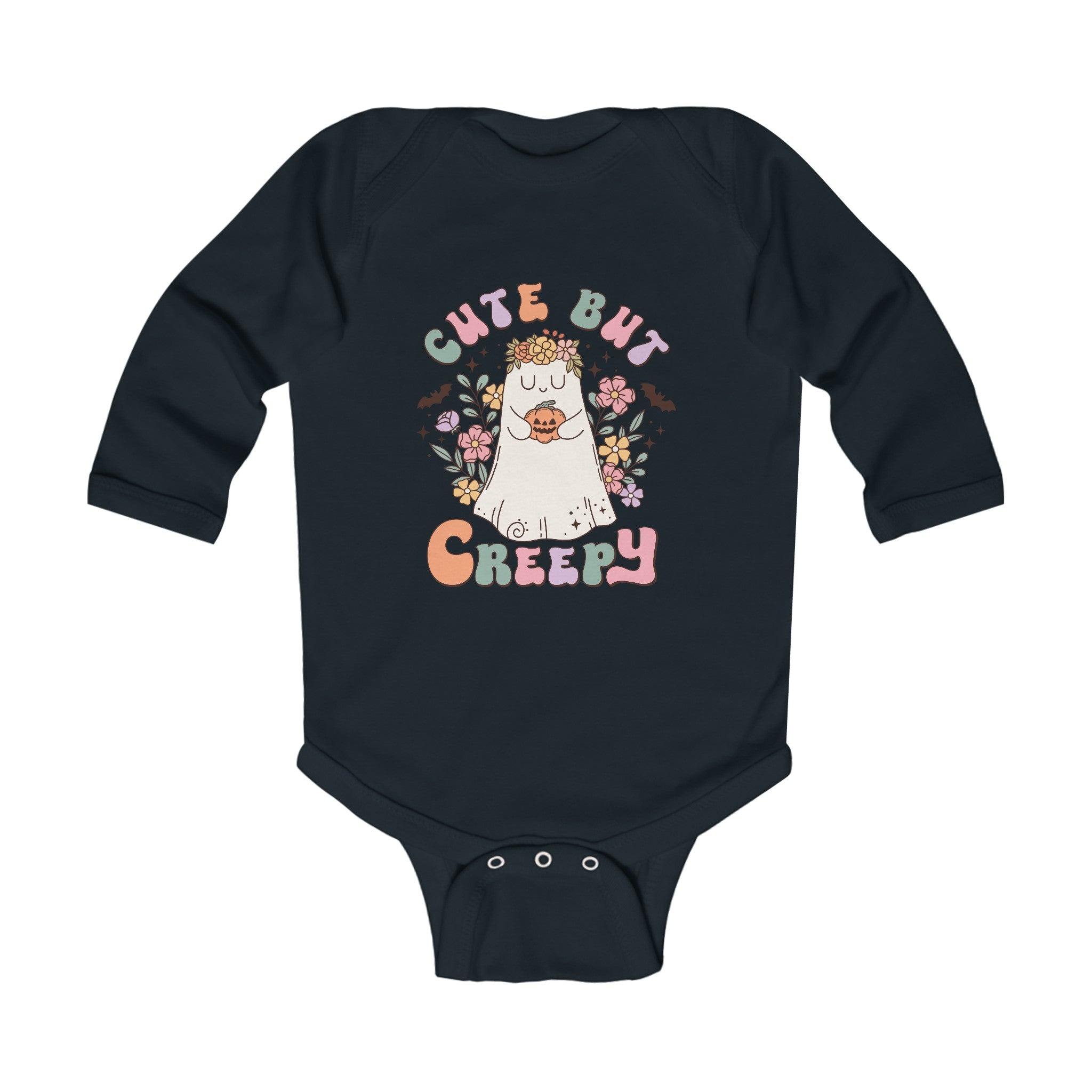 Cute But Creepy  Infant Long Sleeve Bodysuit