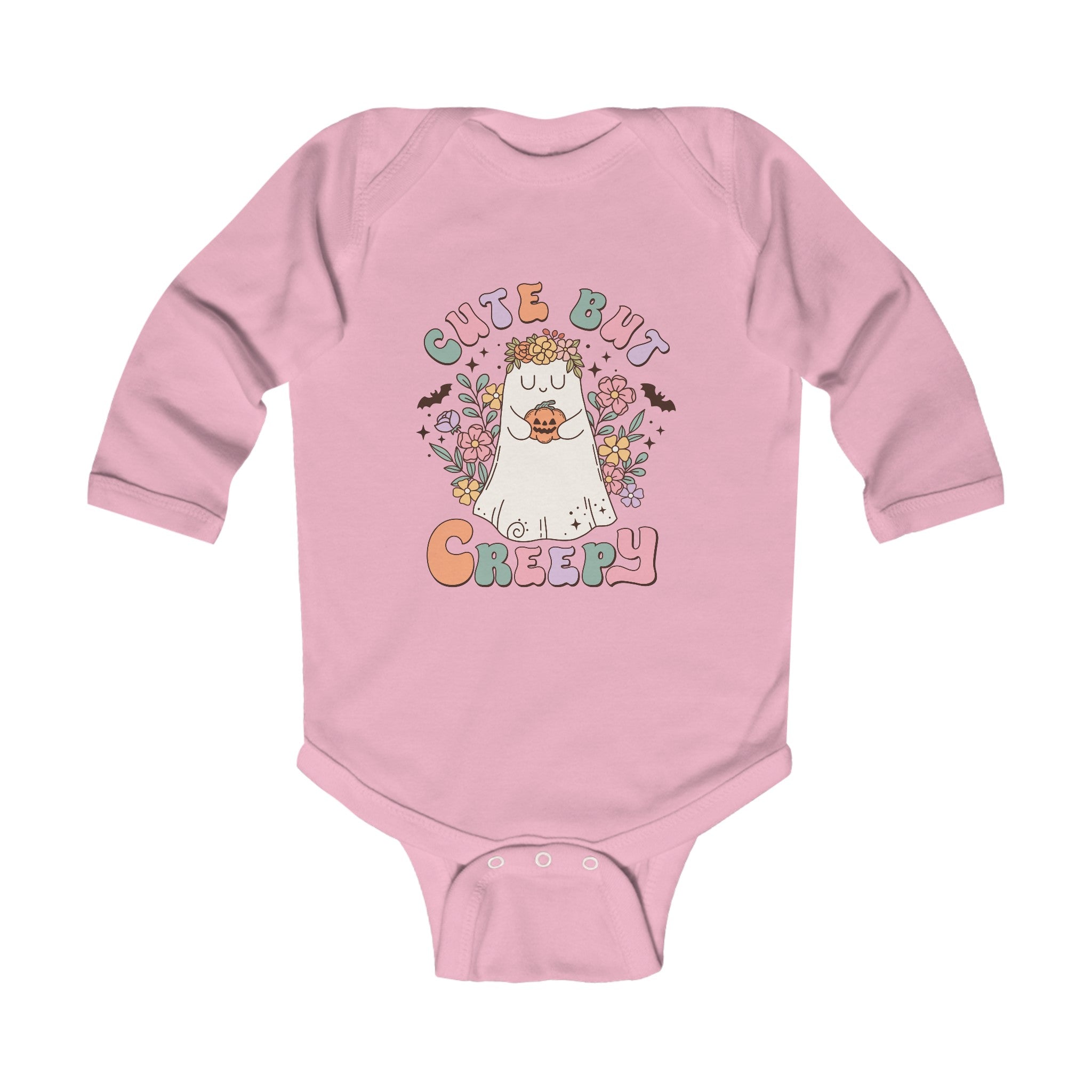 Cute But Creepy  Infant Long Sleeve Bodysuit