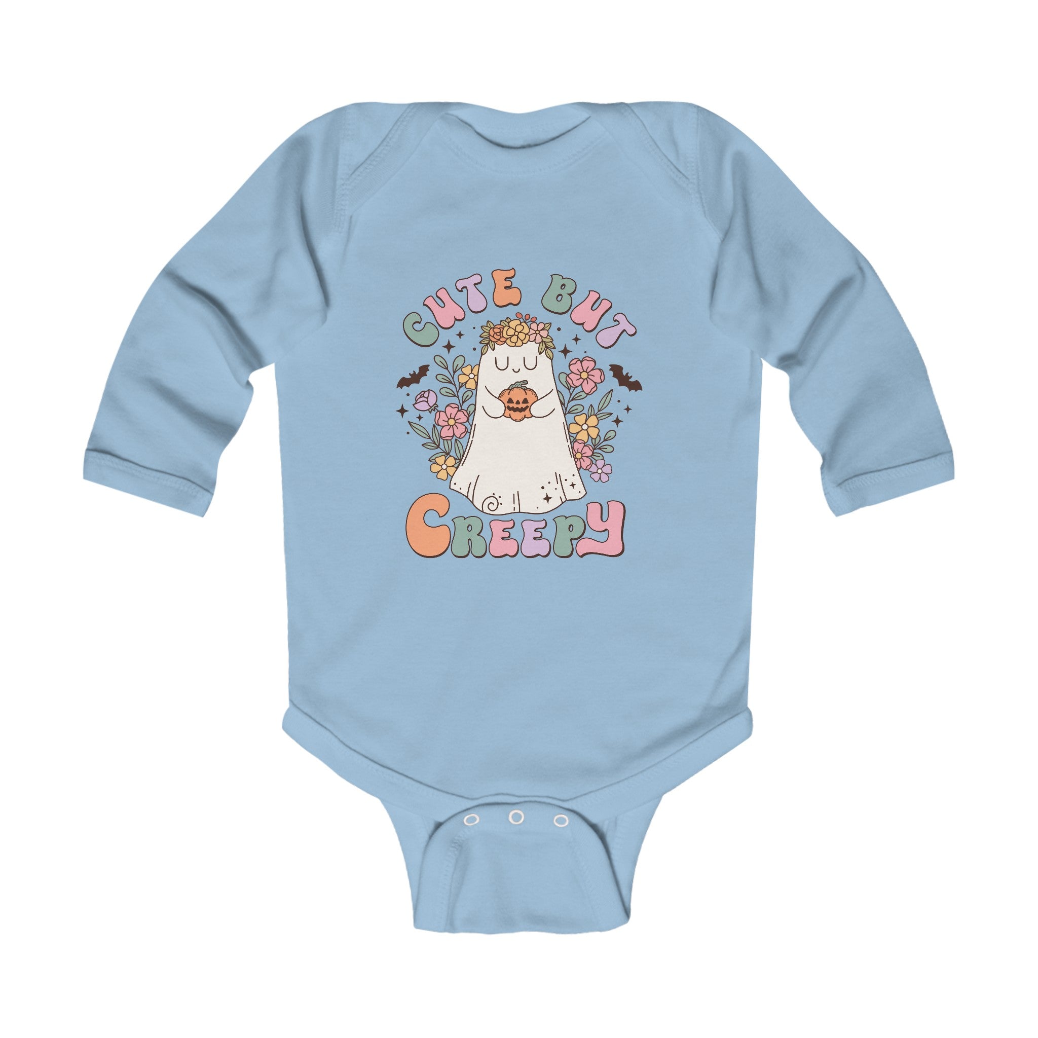 Cute But Creepy  Infant Long Sleeve Bodysuit