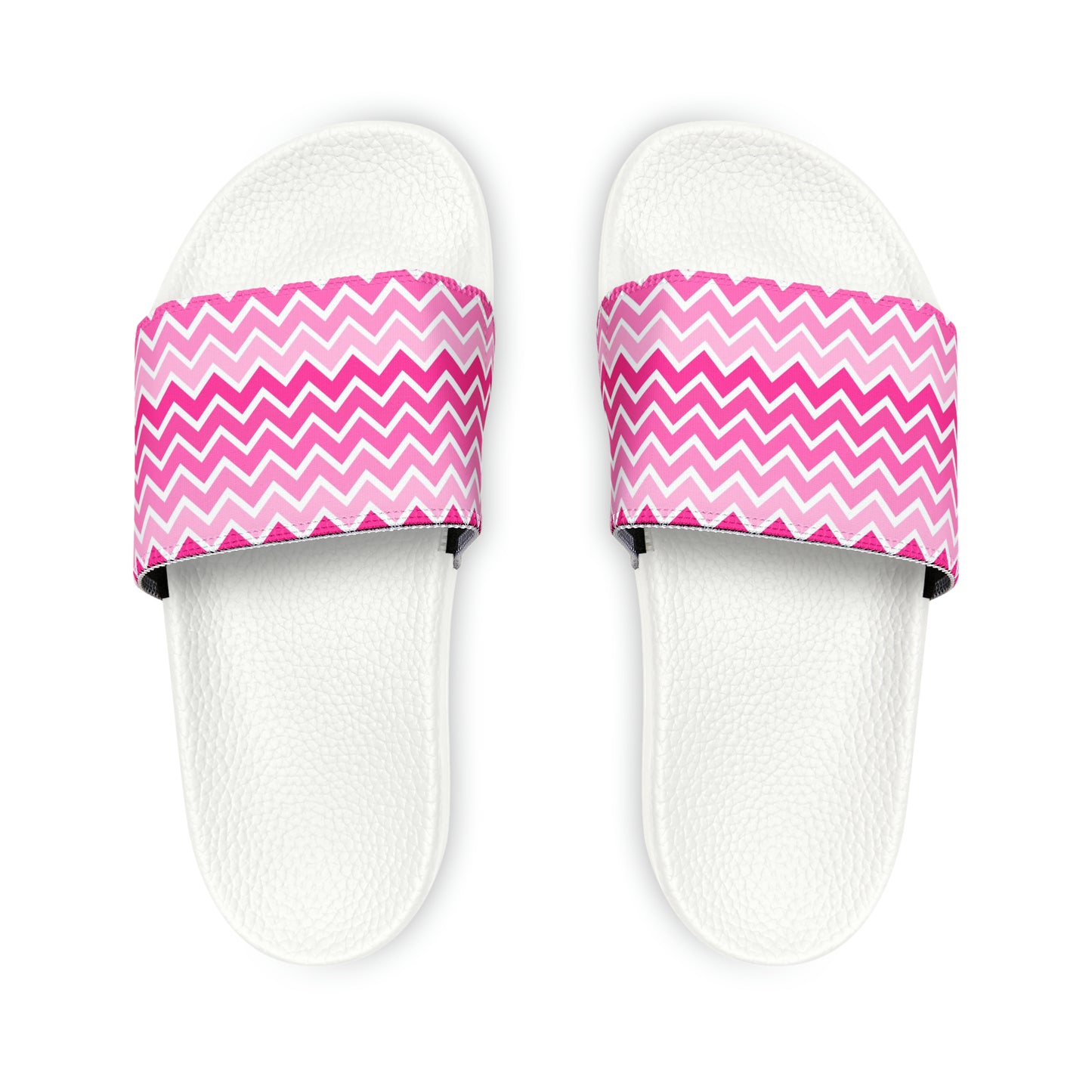 Breast Cancer Women's PU Slide Sandals