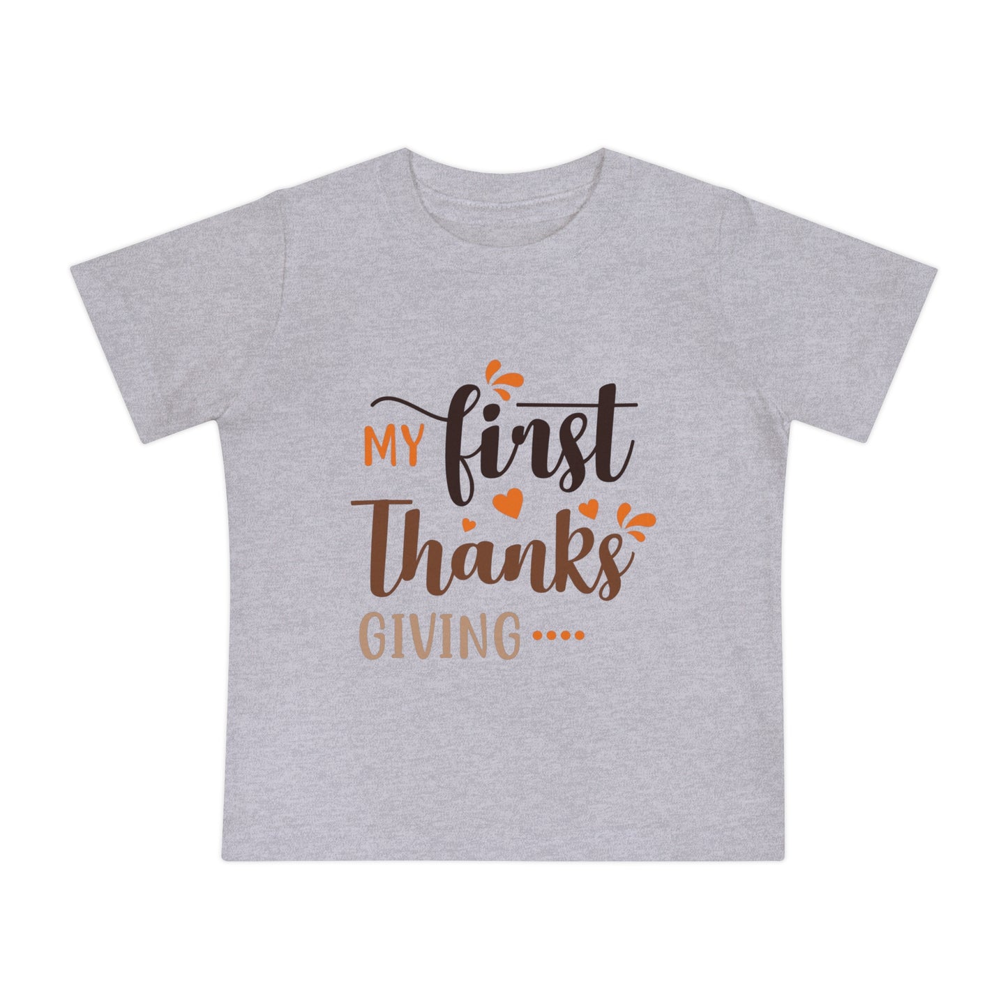 My First Thanksgiving Baby Short Sleeve T-Shirt