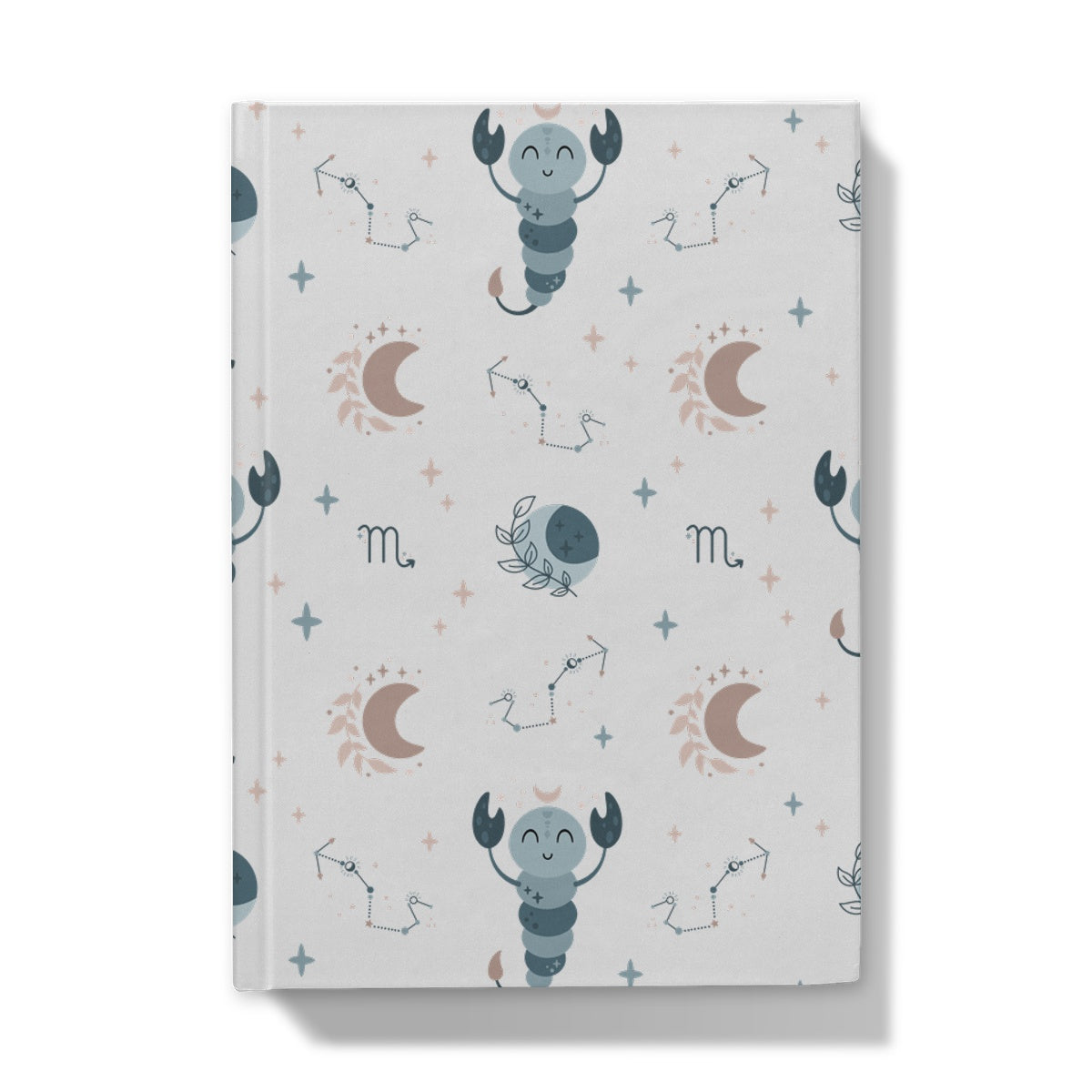 Scorpio Pattern Hardback Journal