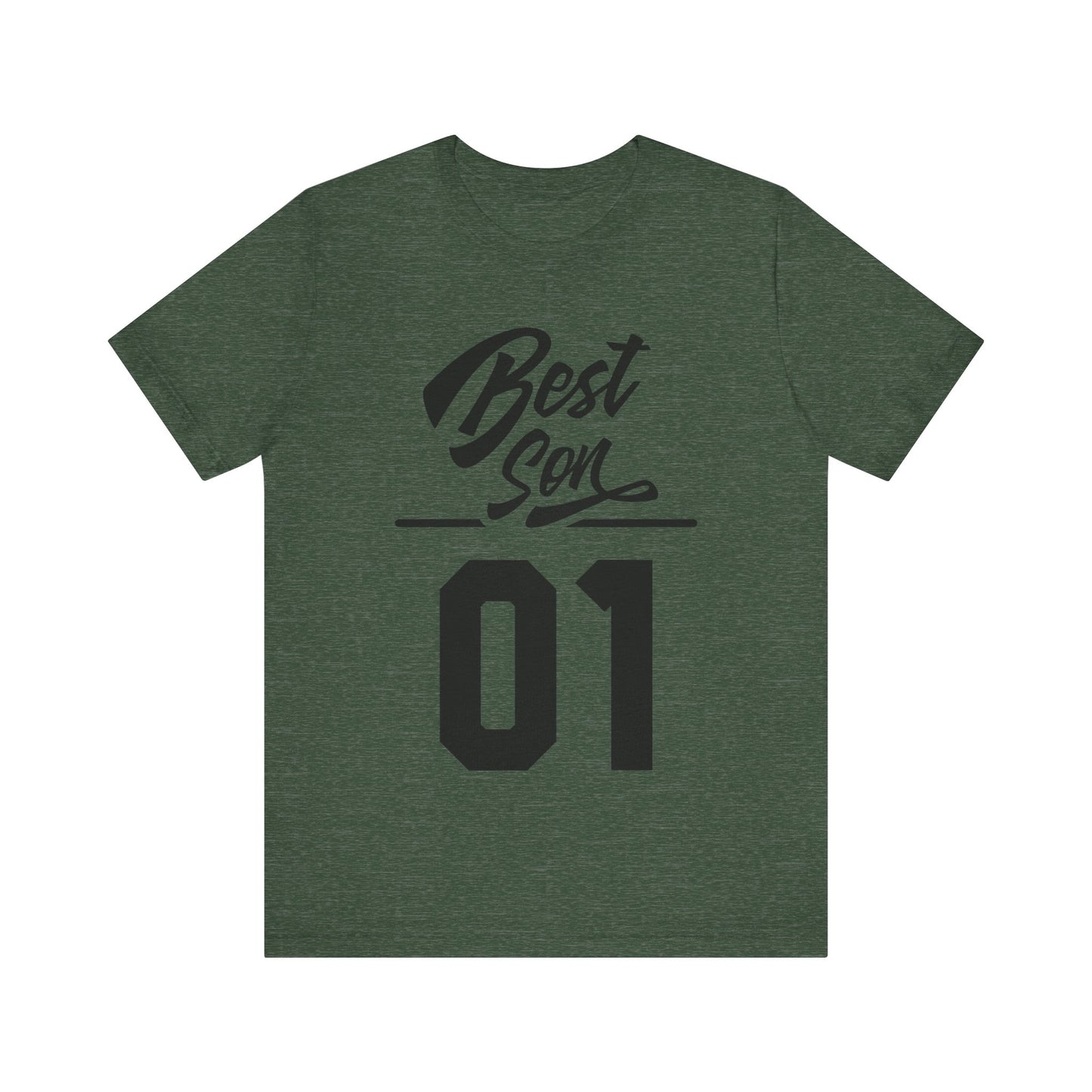 Best Son 01, Best Son Tee, Best Son T-shirt, Gift for Son, Dad to Son Gift, Unisex Jersey Short Sleeve Tee