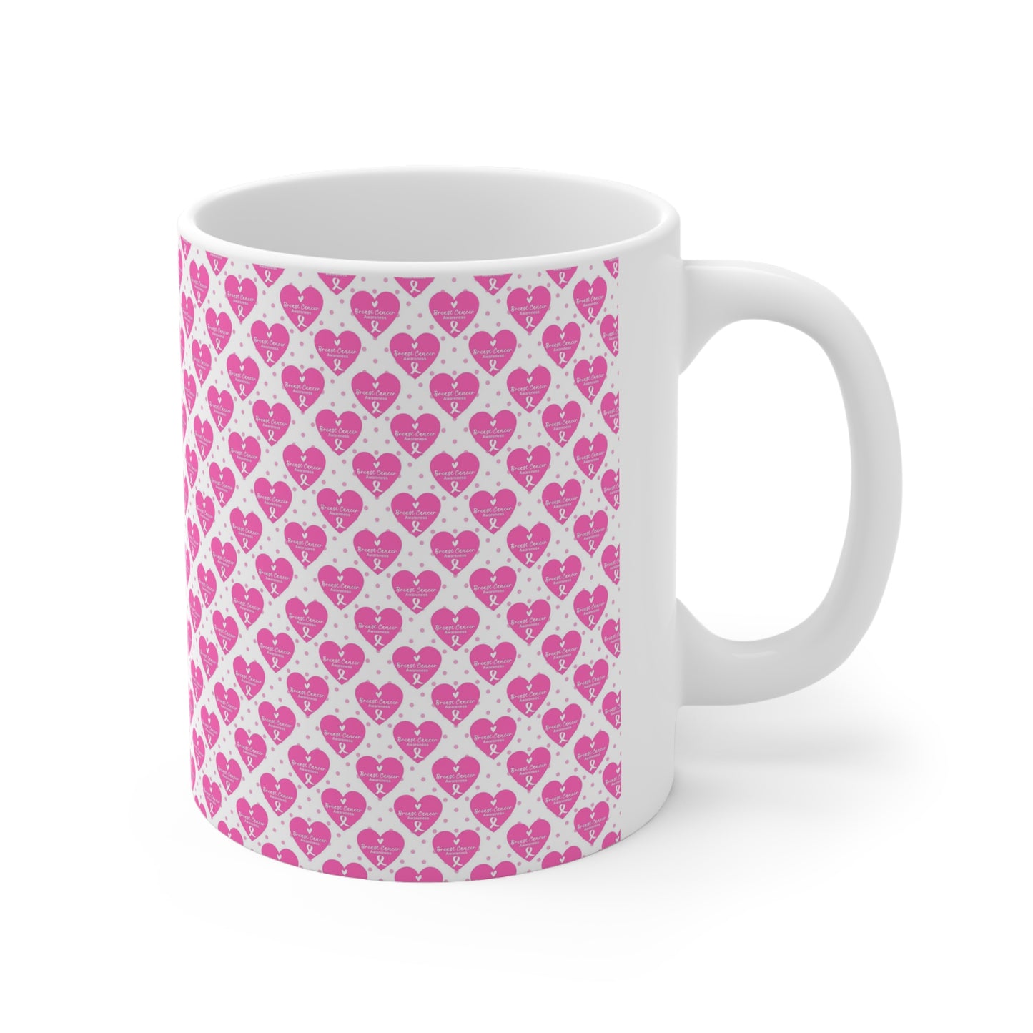 Breast Cancer Awareness Ceramic Mug 11oz