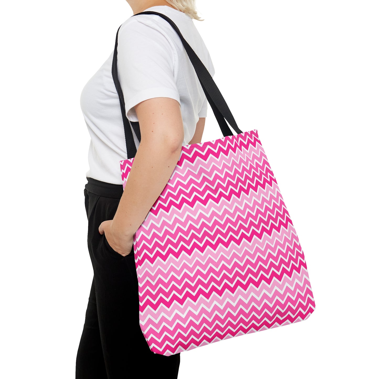 Pink Breast Cancer Awareness Tote Bag