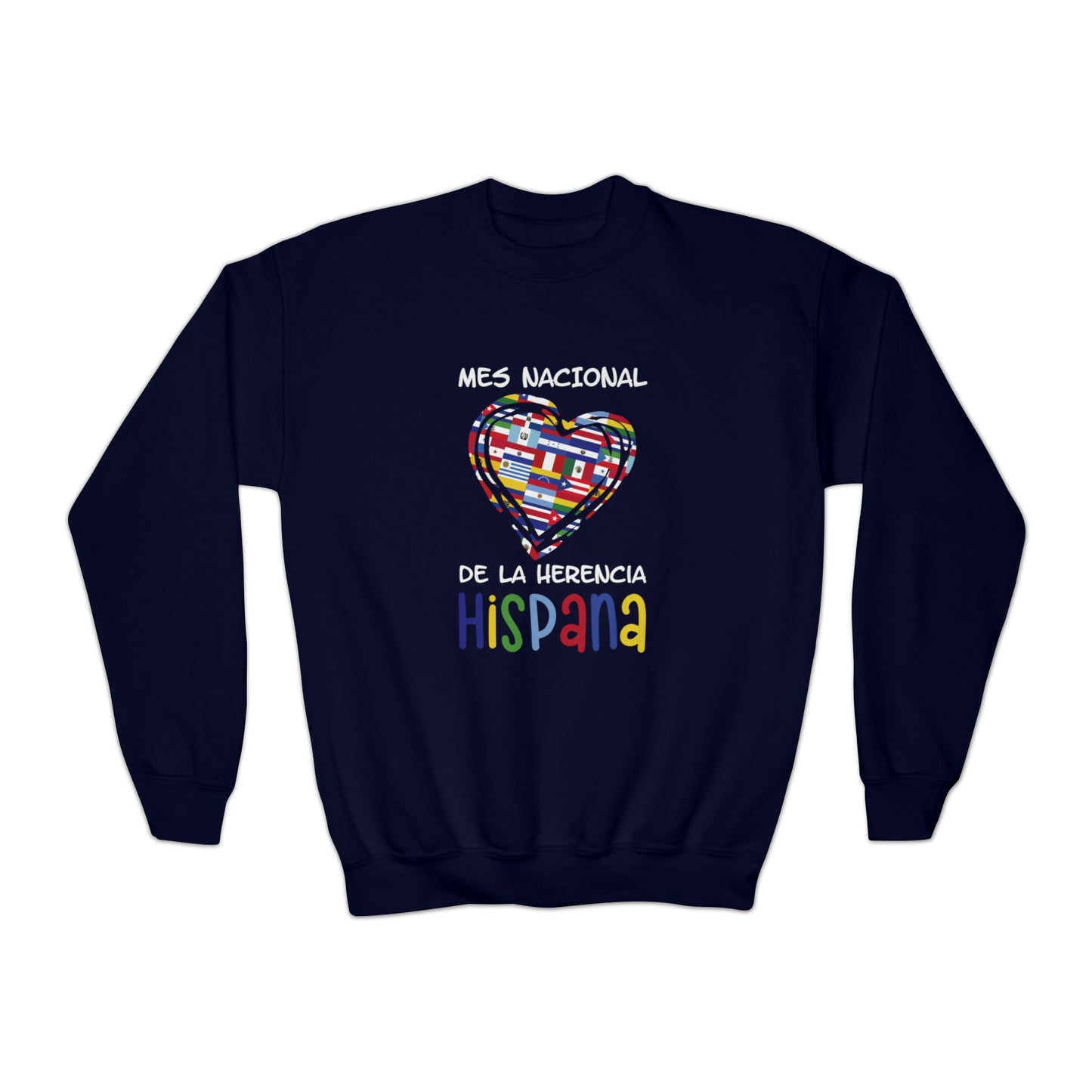 Hispanic Heritage Month Youth Crewneck Sweatshirt