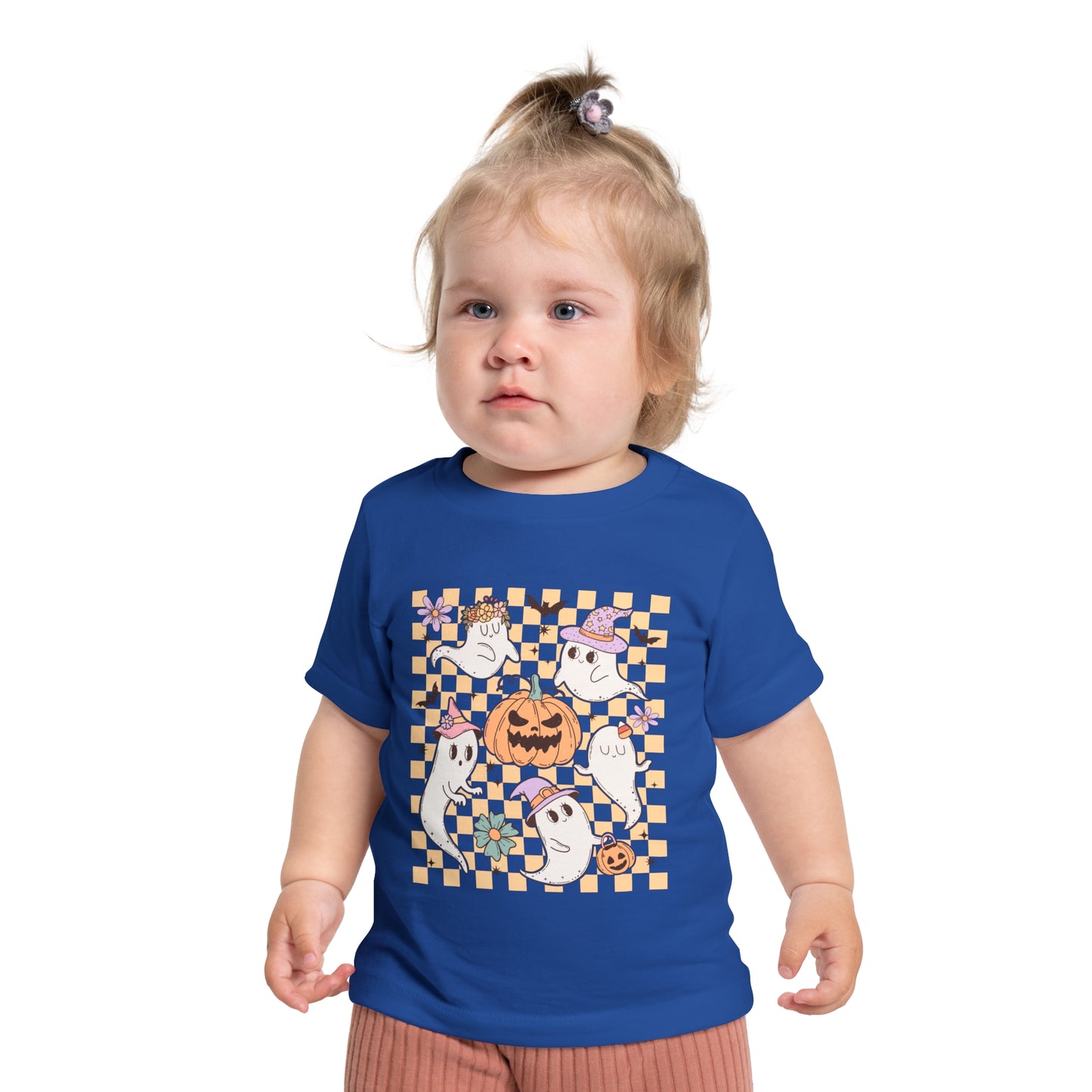 Halloween Ghosts Baby Short Sleeve T-Shirt