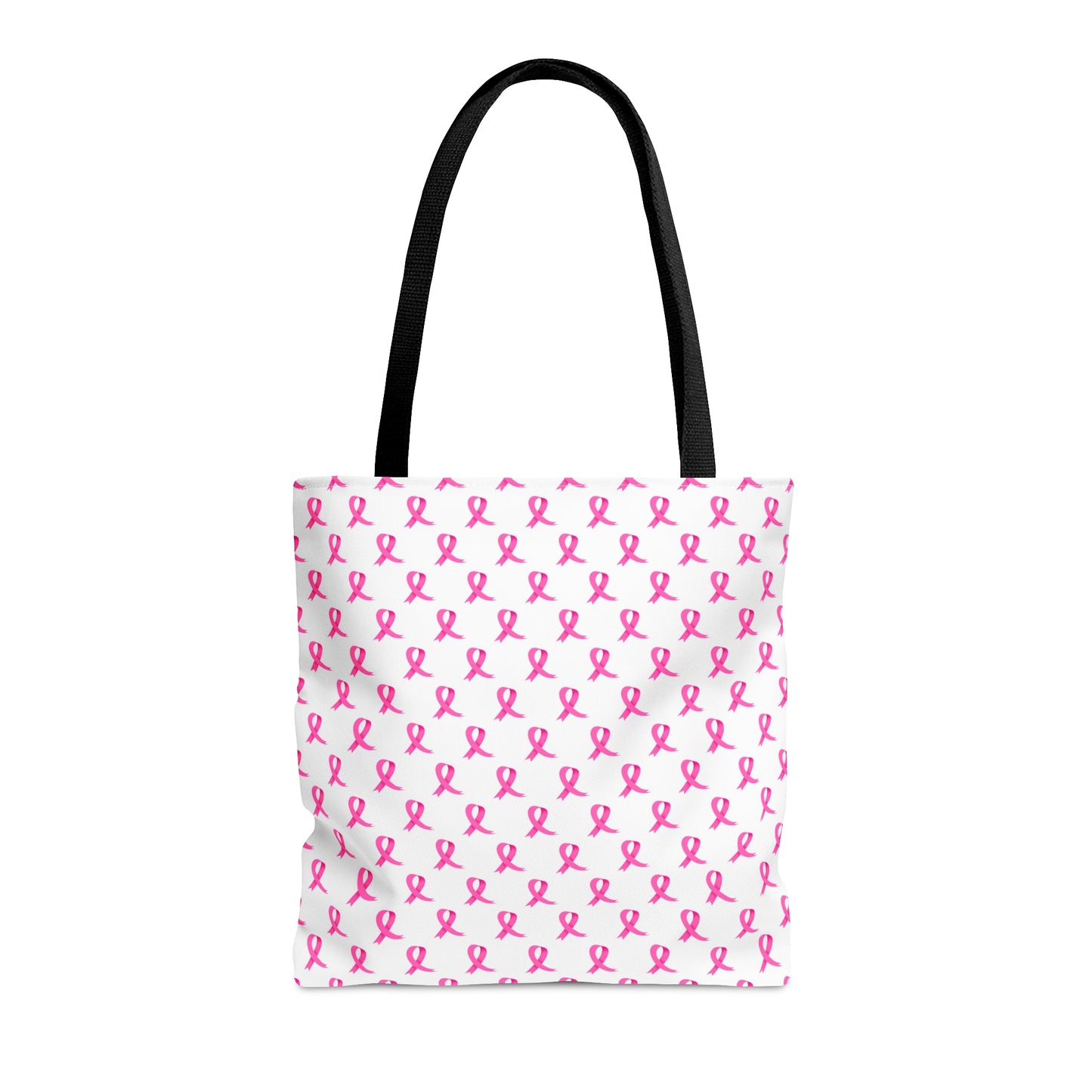 Pink Ribbon Breast Cancer Awareness Tote Bag