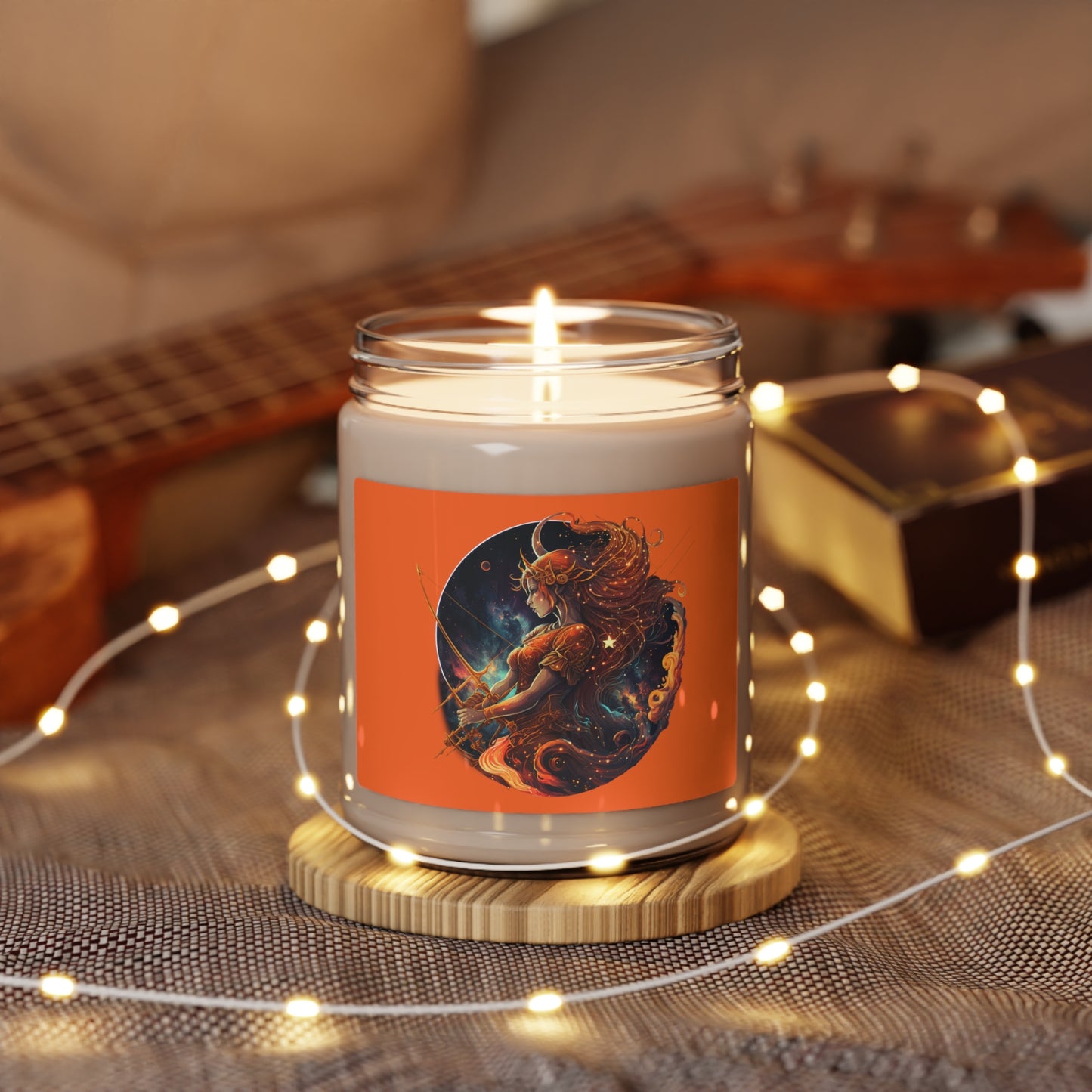 Sagittarius Star Sign Soy Candle Zodiac Customized Candle Gift For Birthday